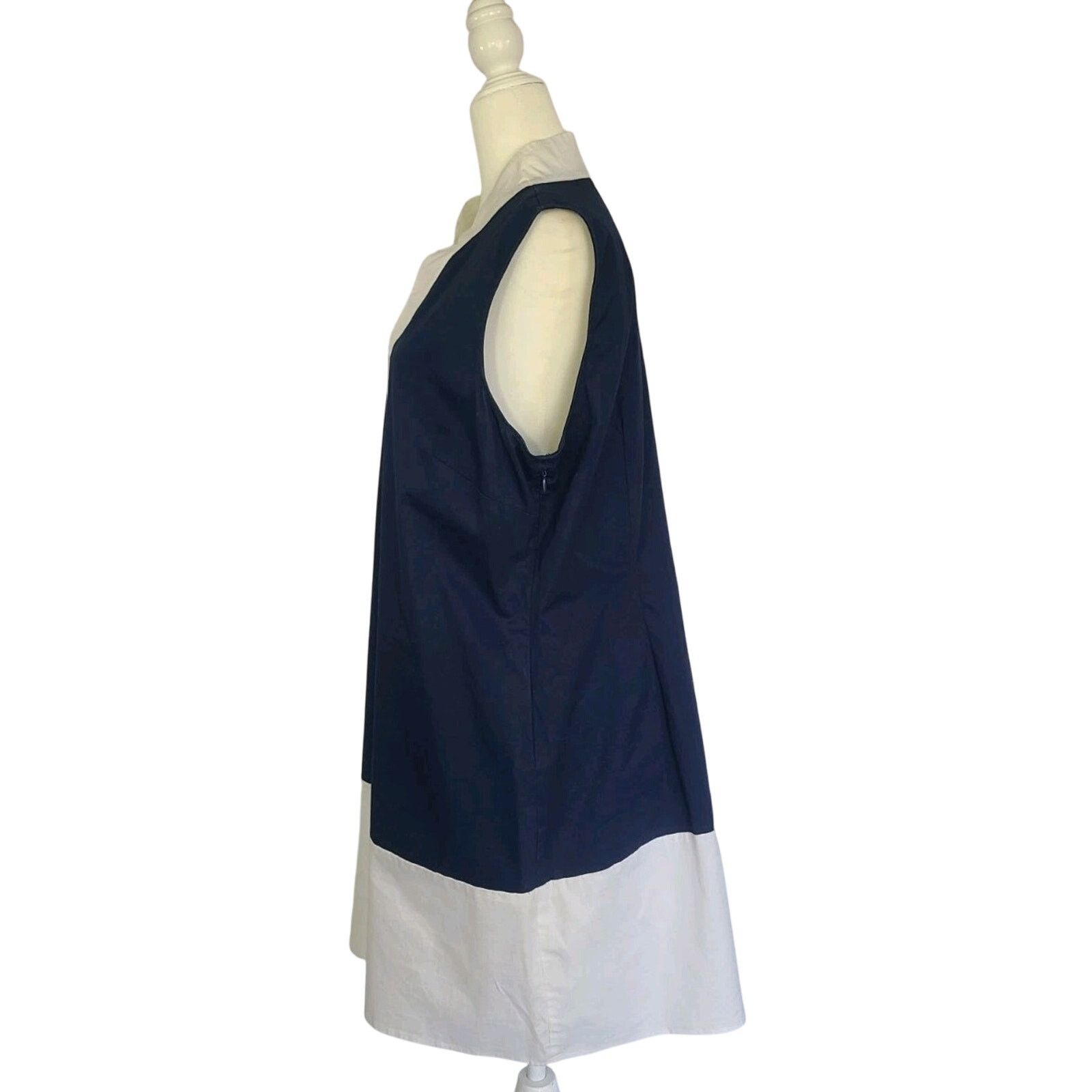 Other New Sail to Sable Navy White Colorblock Sheath Dress XL Size XL / US 12-14 / IT 48-50 - 5 Thumbnail