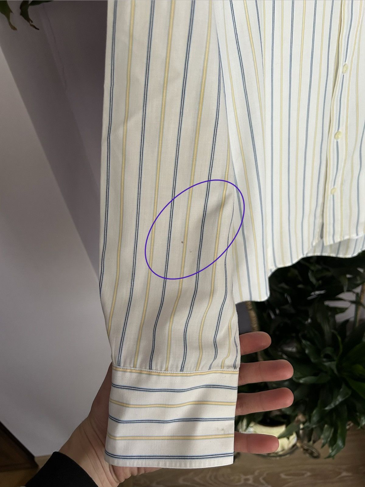 Vintage Yves Saint Laurent YSL 70s vintage striped shirt Size US M / EU 48-50 / 2 - 11 Thumbnail