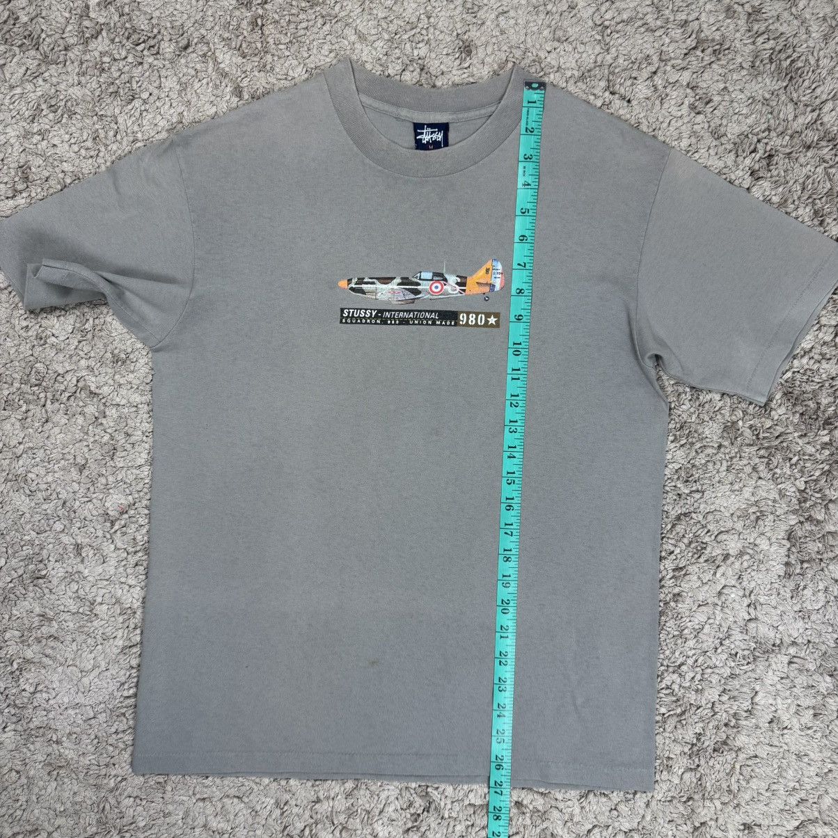 Stussy Vintage Stussy Squadron 980 T-shirt Size US M / EU 48-50 / 2 - 16 Thumbnail