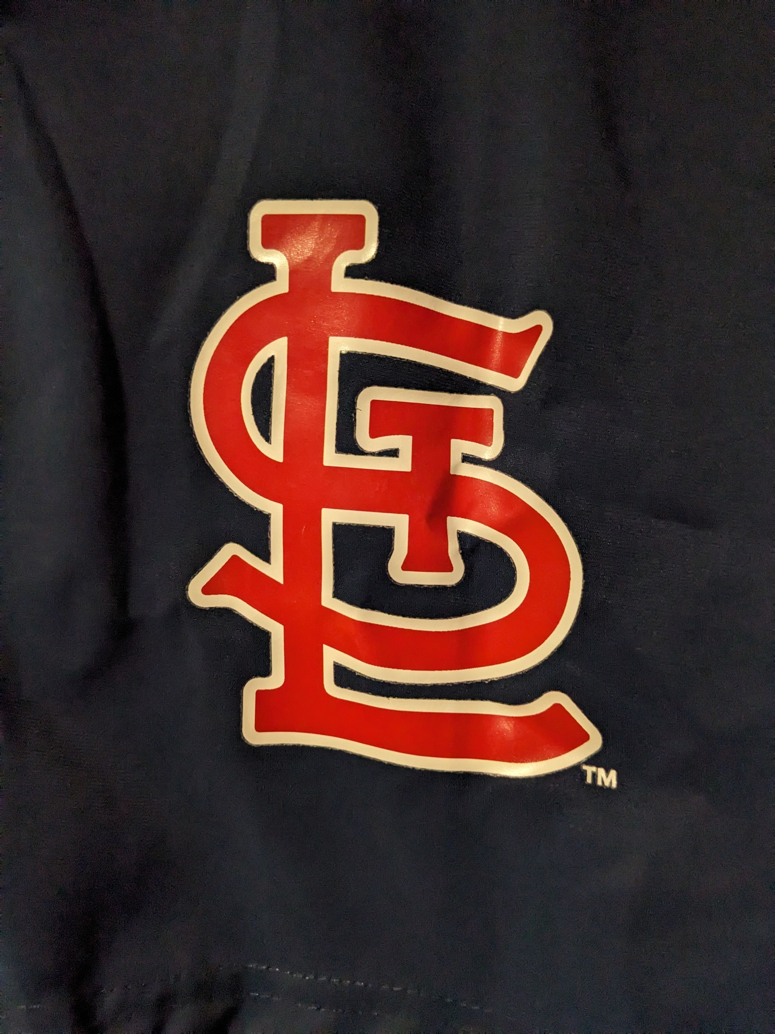 MLB St. Louis Cardinals SGA 4/20 Blue X-Large Windbreaker Jacket Size US XL / EU 56 / 4 - 2 Thumbnail