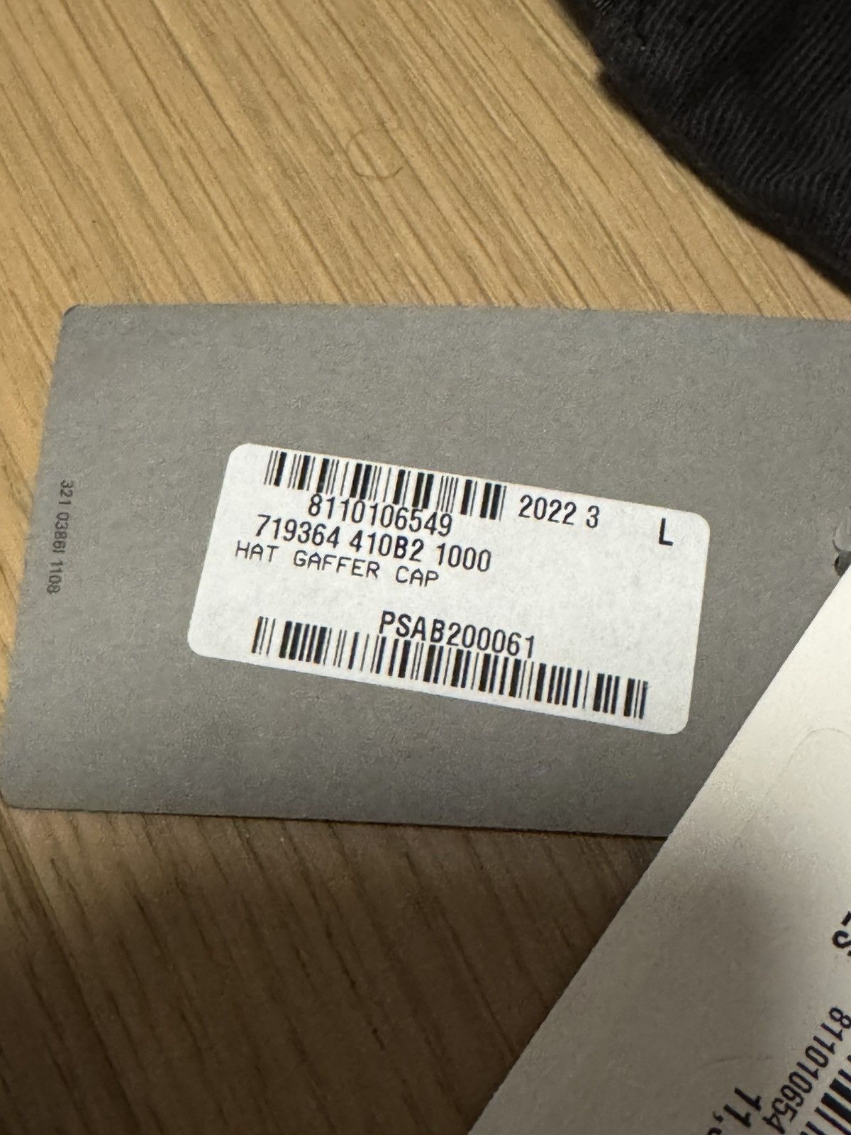 Balenciaga Balenciaga Gaffer Hat Size ONE SIZE - 9 Thumbnail