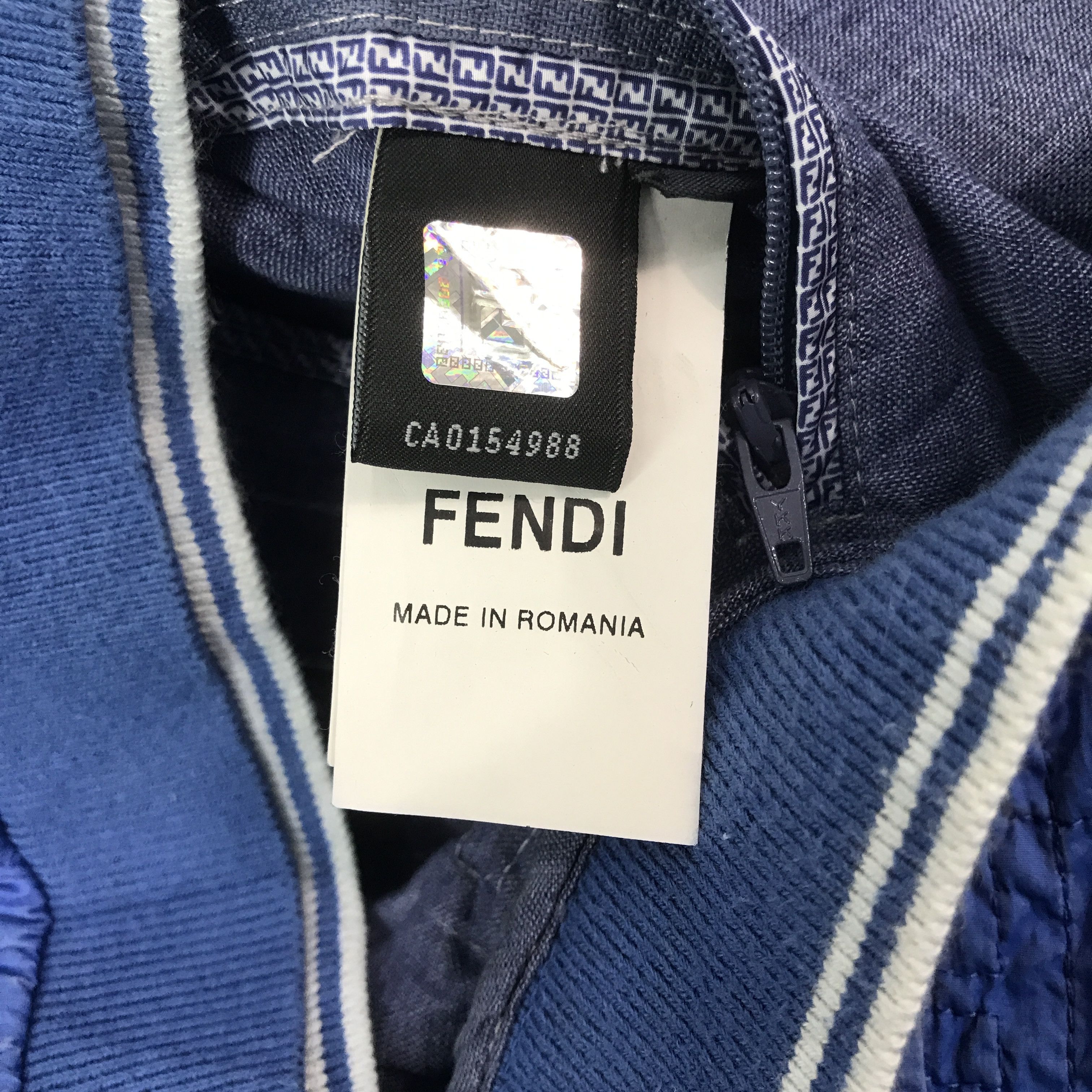 Fendi Rare Fendi Zipper Jacket Size US S / EU 44-46 / 1 - 10 Thumbnail