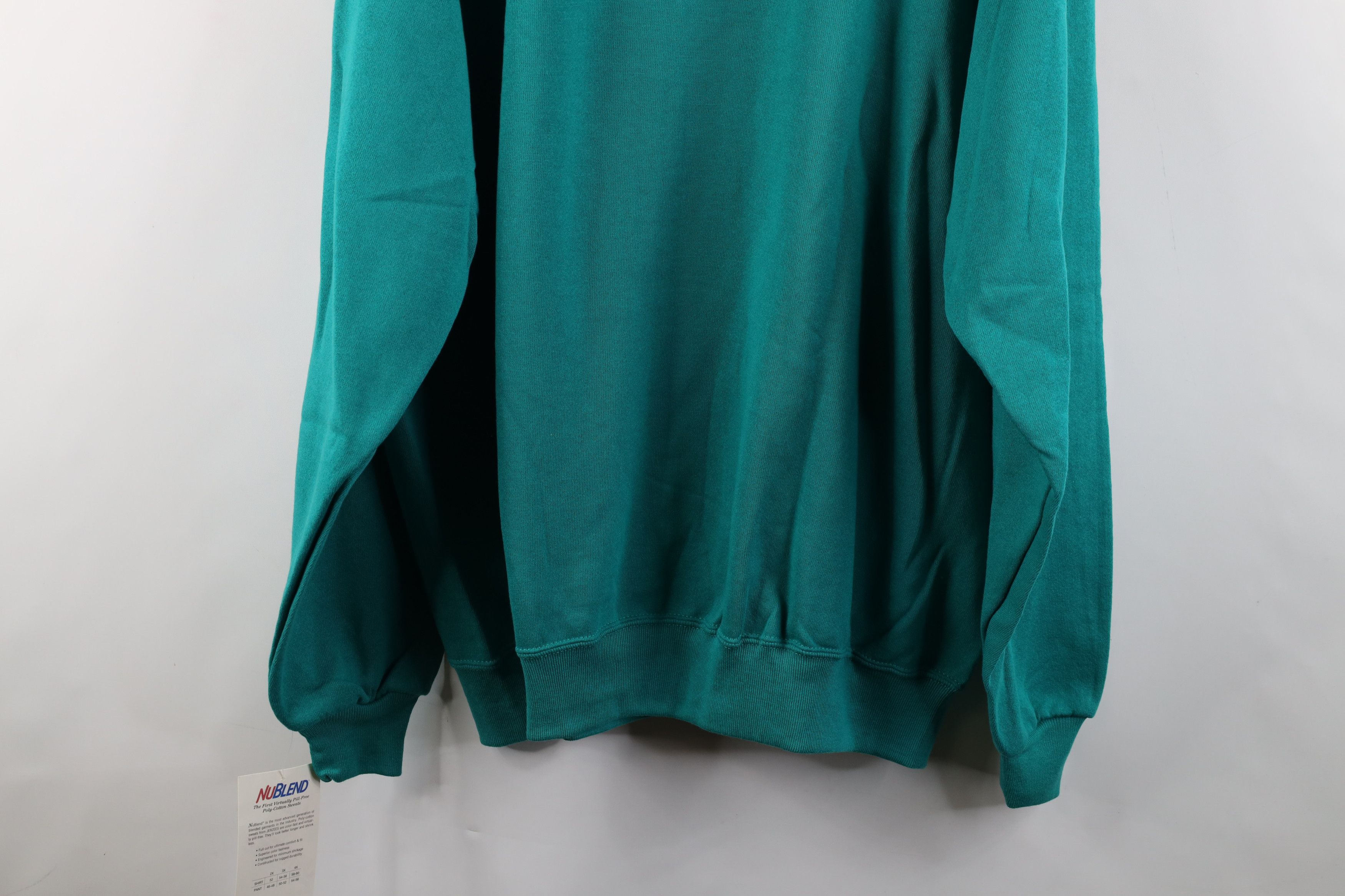 Vintage Deadstock Vintage 90s Streetwear Crewneck Sweatshirt USA Size US XXL / EU 58 / 5 - 12 Thumbnail