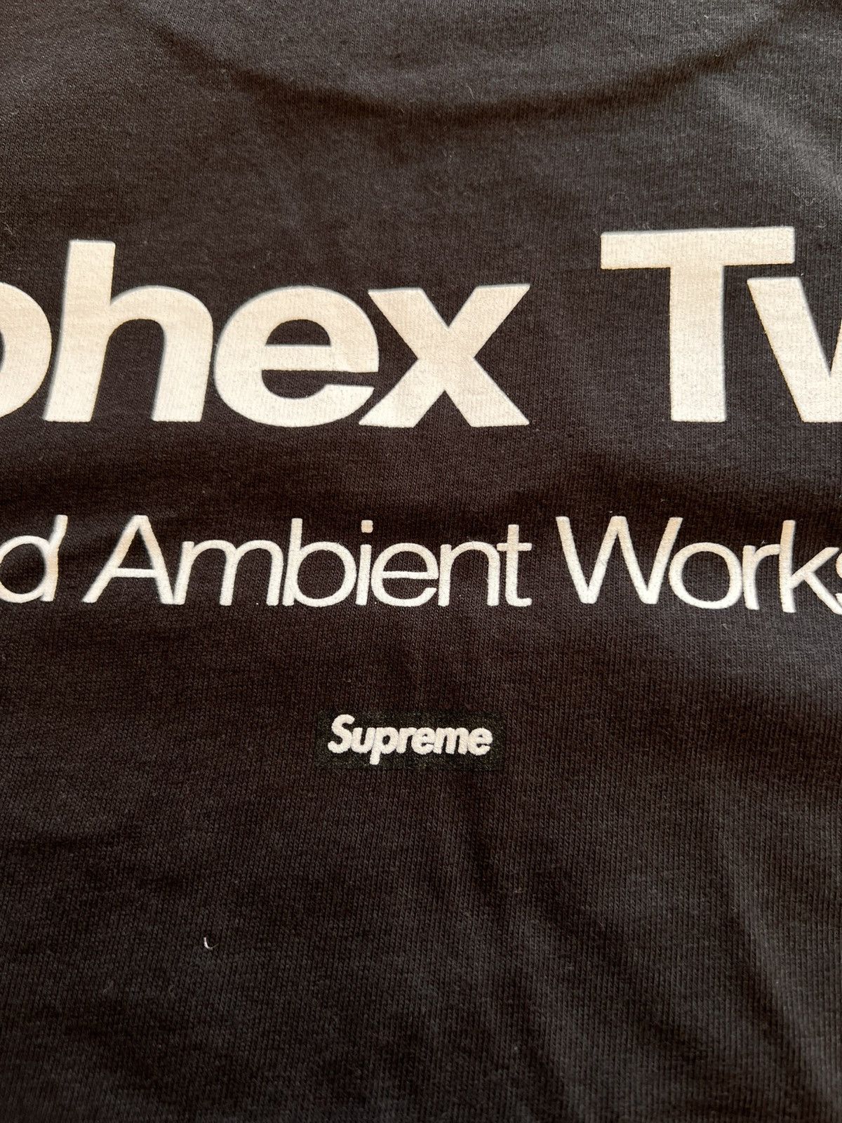 Supreme XL Supreme Aphex Twin selected ambient works 85 92