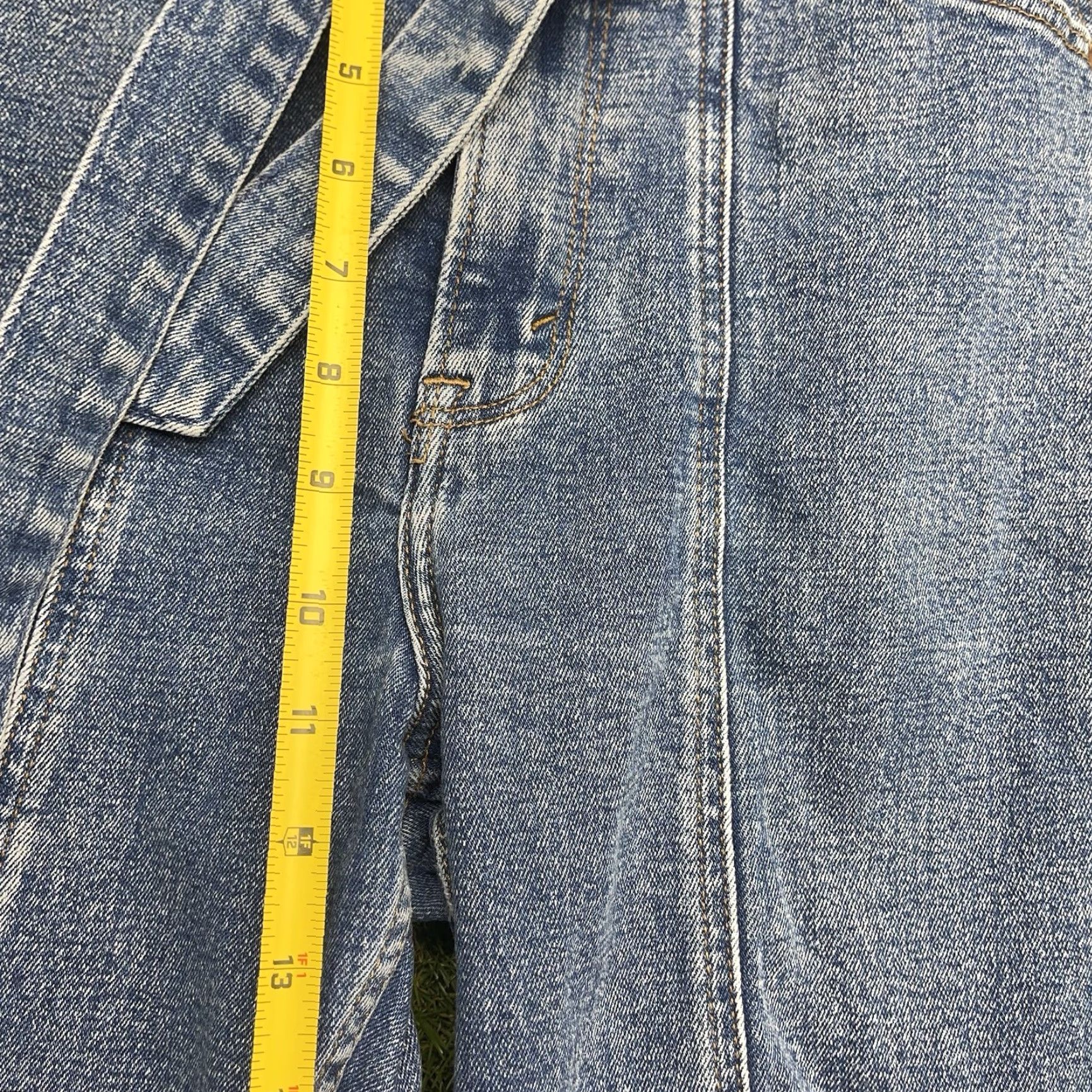 Abercrombie & Fitch Abercrombie & Fitch Jeans Womens 26 Regular 90s Straight Ultra High Rise Mom Belted Blue Denim Size 26" / US 2 / IT 38 - 5 Thumbnail