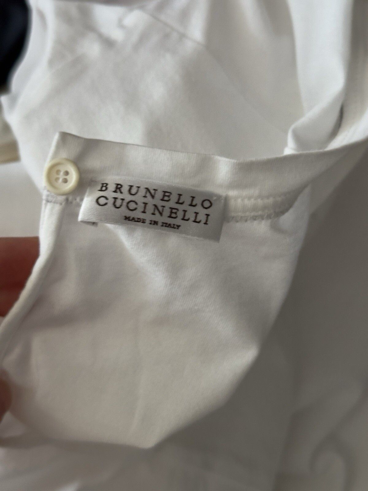 Brunello Cucinelli Brunello Cucinelli White Cotton Dress Size 10 Size L / US 10 / IT 46 - 11 Thumbnail