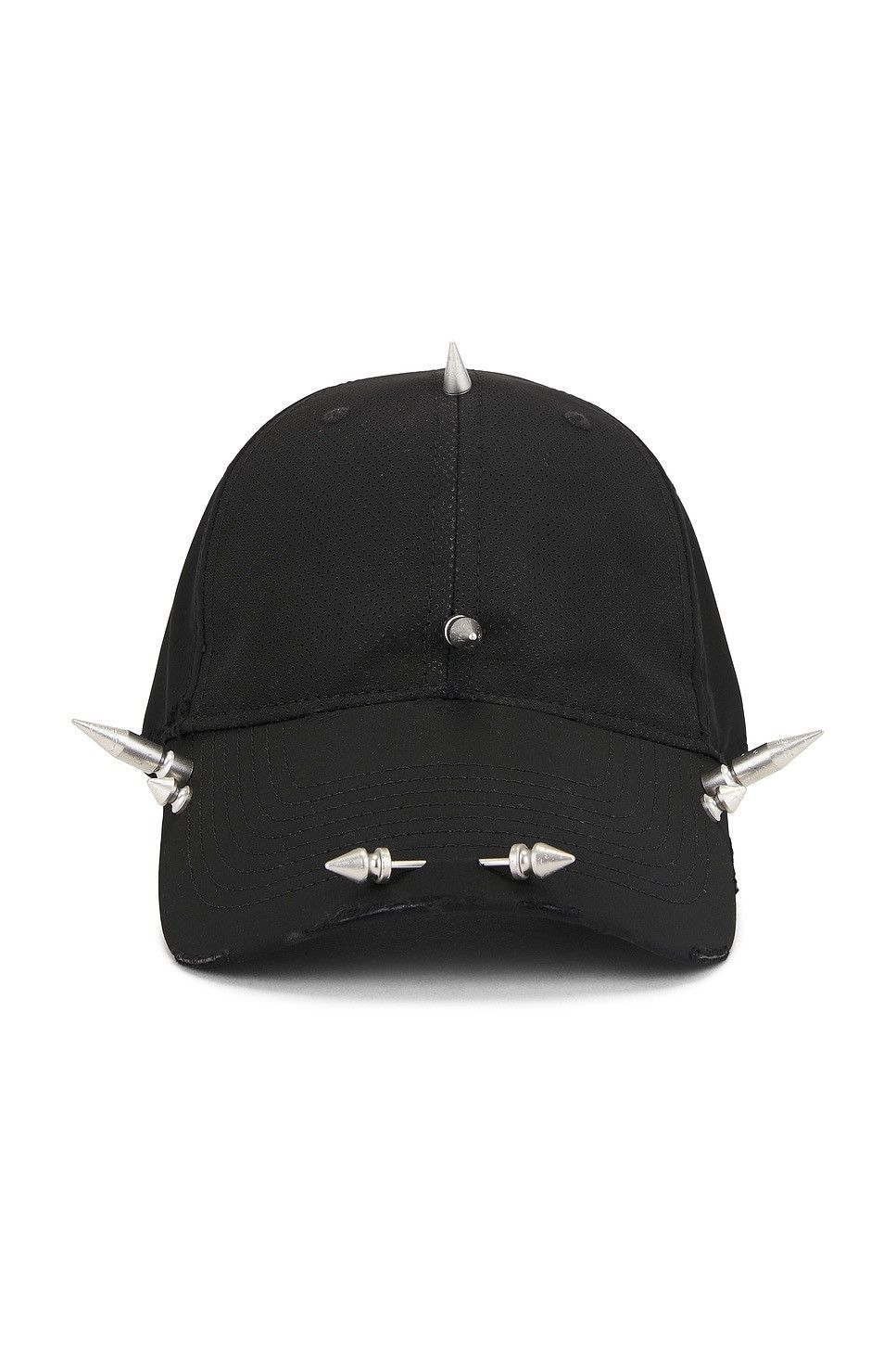 Balenciaga Balenciaga Perforated Spike Baseball Cap Size ONE SIZE - 5 Thumbnail