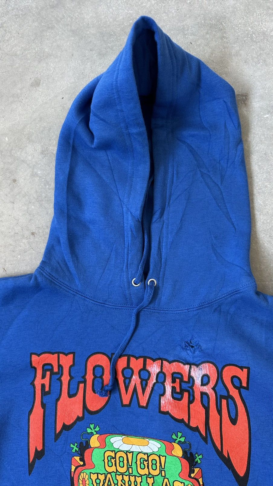 Japanese Brand VINTAGE GO GO VANILLAS FLOWERS DISTRESSED HOODIE Size US M / EU 48-50 / 2 - 5 Thumbnail