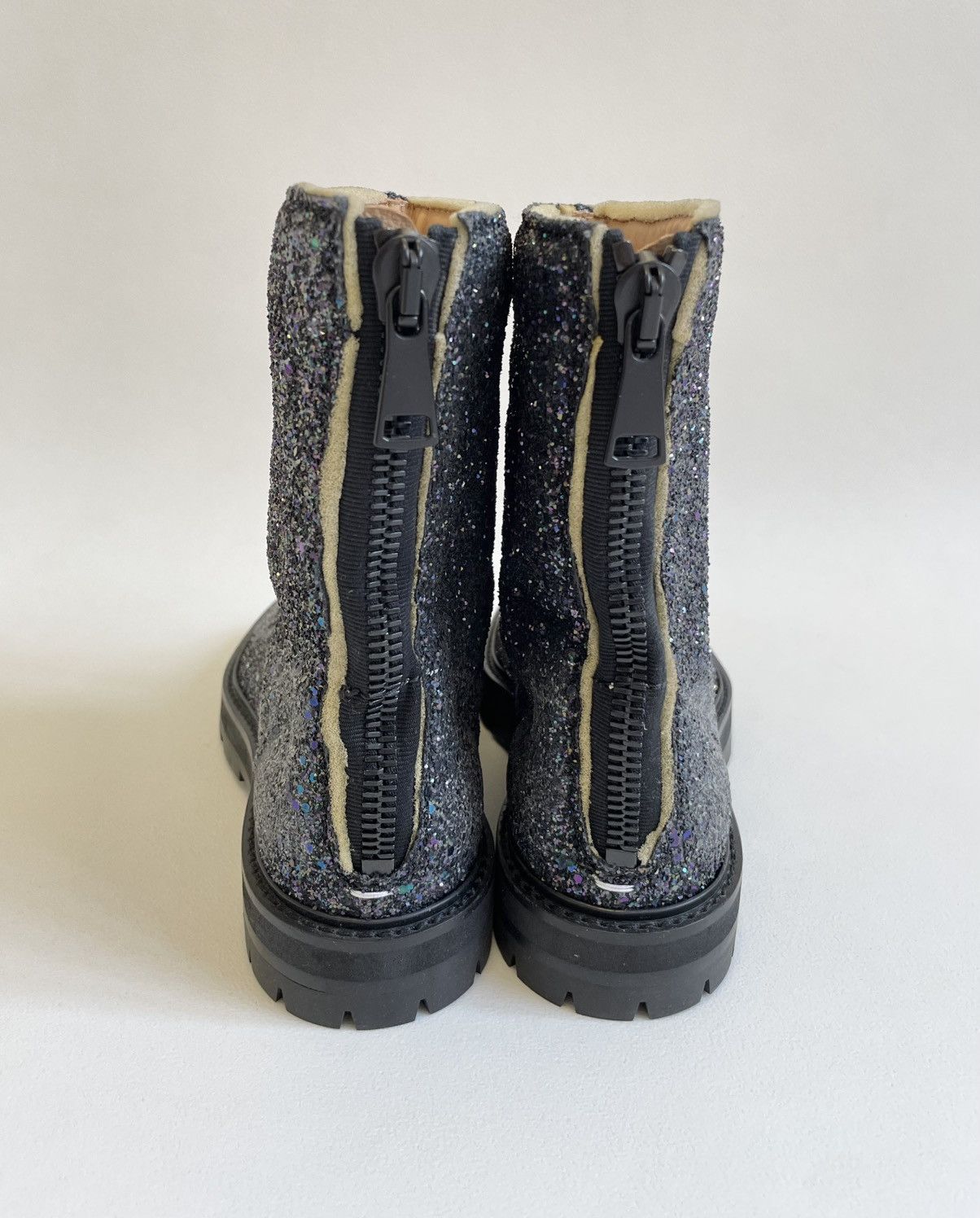 Maison Margiela A/W 19 Glitter Hunter Tabi Boots Size US 7 / IT 37 - 19 Thumbnail