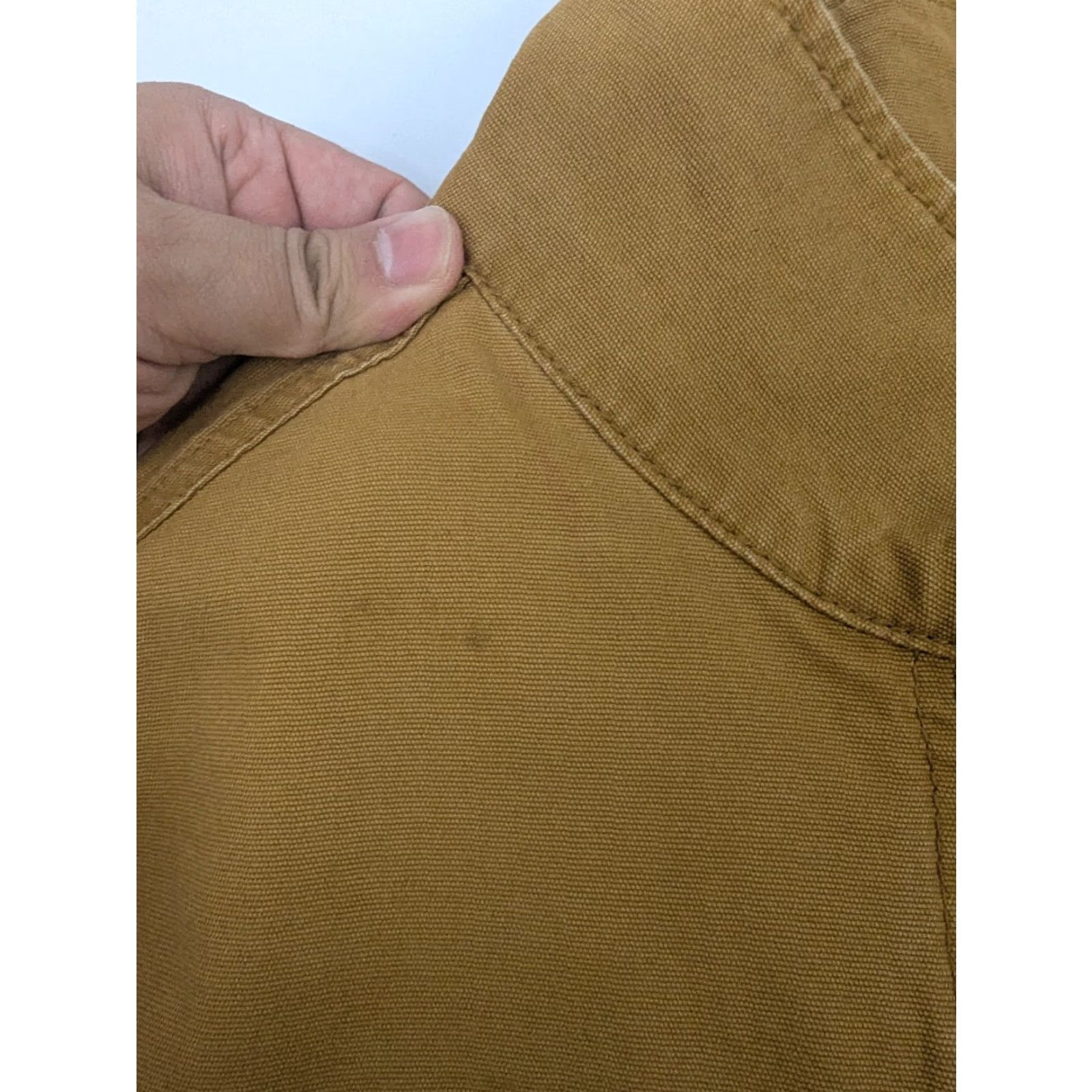Old Navy Old Navy Jacket Women's L Brown Field Utility Barn Chore Anorak Cinch Waist Military Jacket Size L / US 10 / IT 46 - 3 Thumbnail