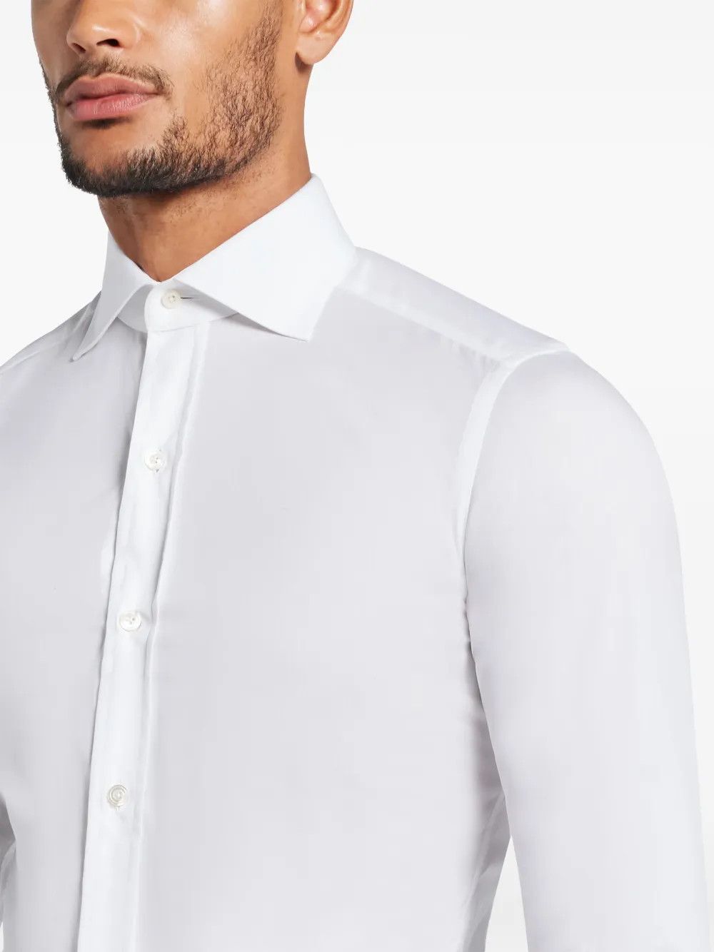 Tom Ford o1y0425 Solid Color Shirt in White Size US S / EU 44-46 / 1 - 2 Thumbnail