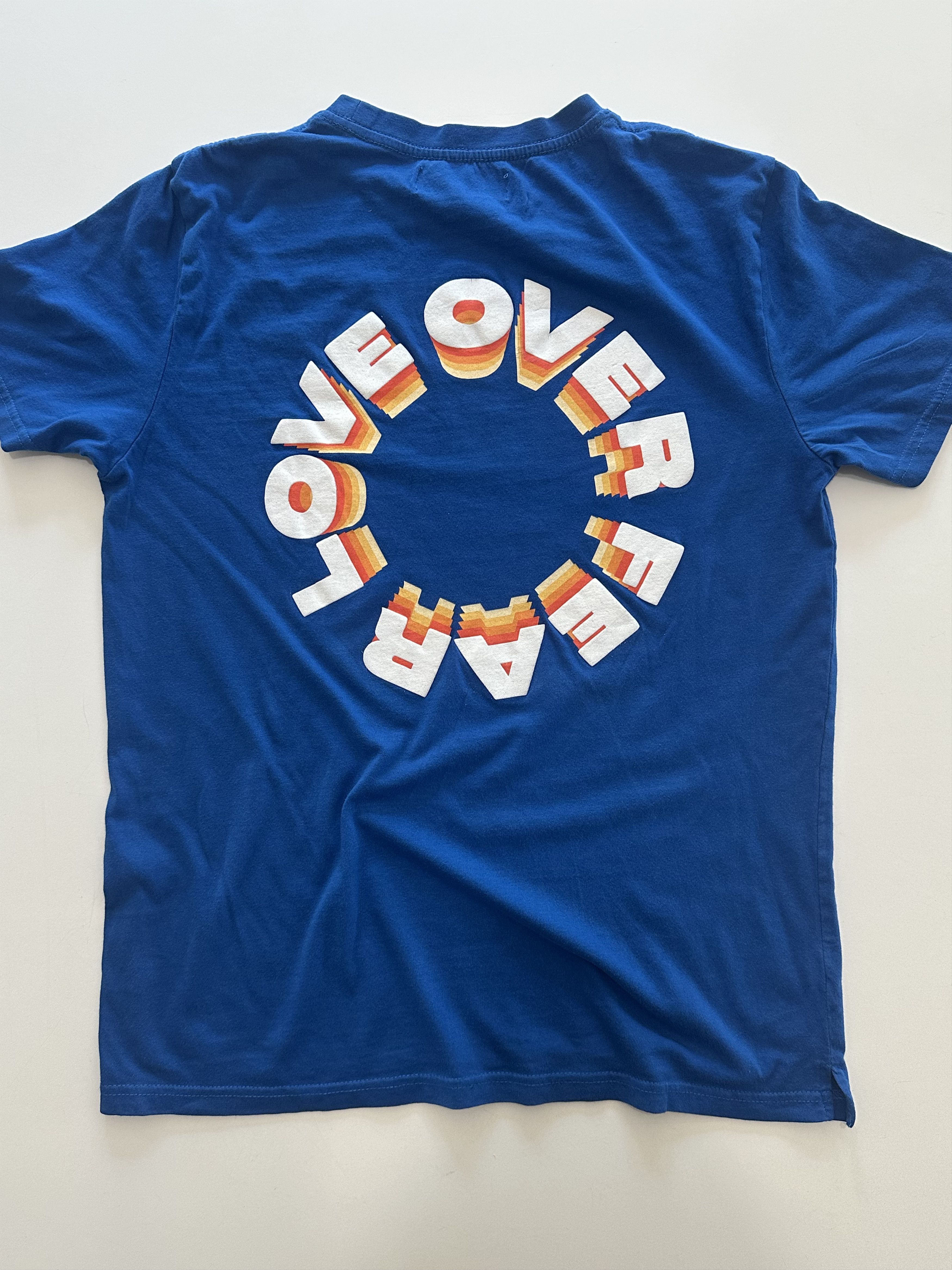 Other Seek Discomfort Medium Blue Vintage T Shirt Streetwear Size US M / EU 48-50 / 2 - 4 Thumbnail