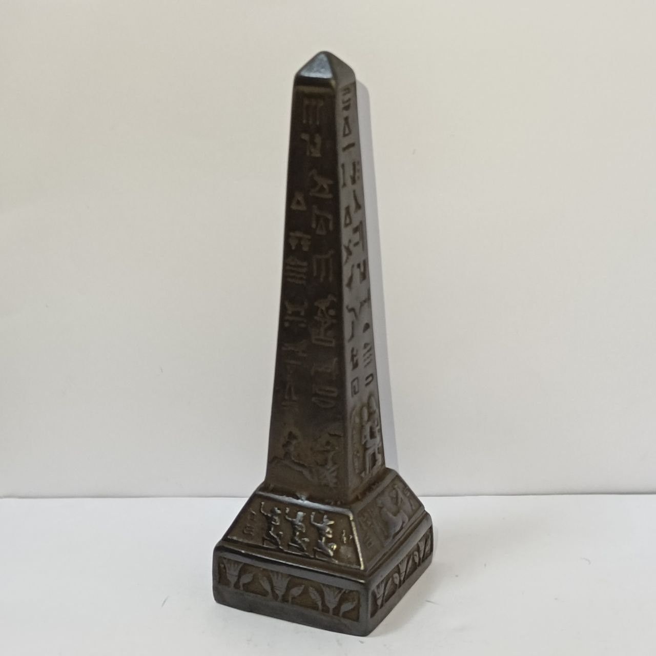 Handmade Ancient Egyptian Obelisk – Hieroglyph Decor – handmade Size ONE SIZE - 1 Thumbnail
