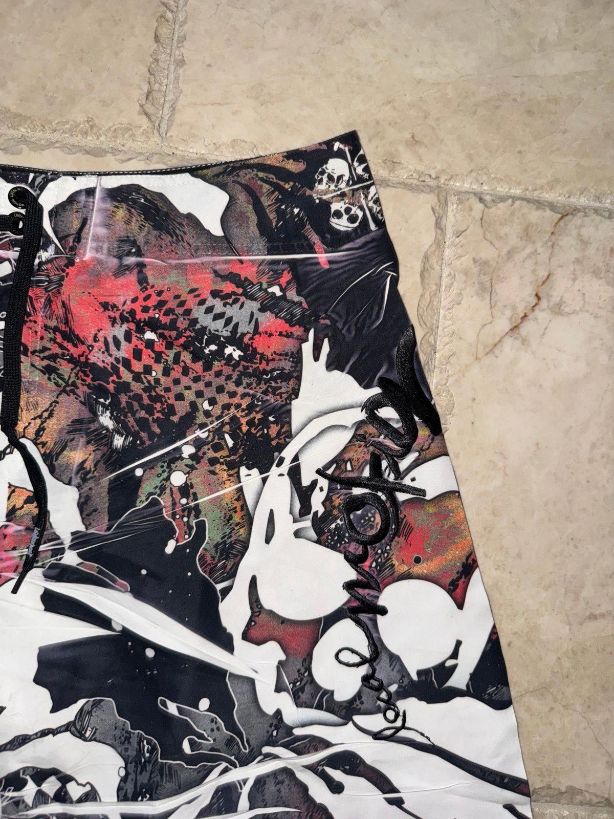 Other Vintage Local Motion AOP Surf Print Y2K Sz L (34) Grail 90s Size US 34 / EU 50 - 4 Thumbnail