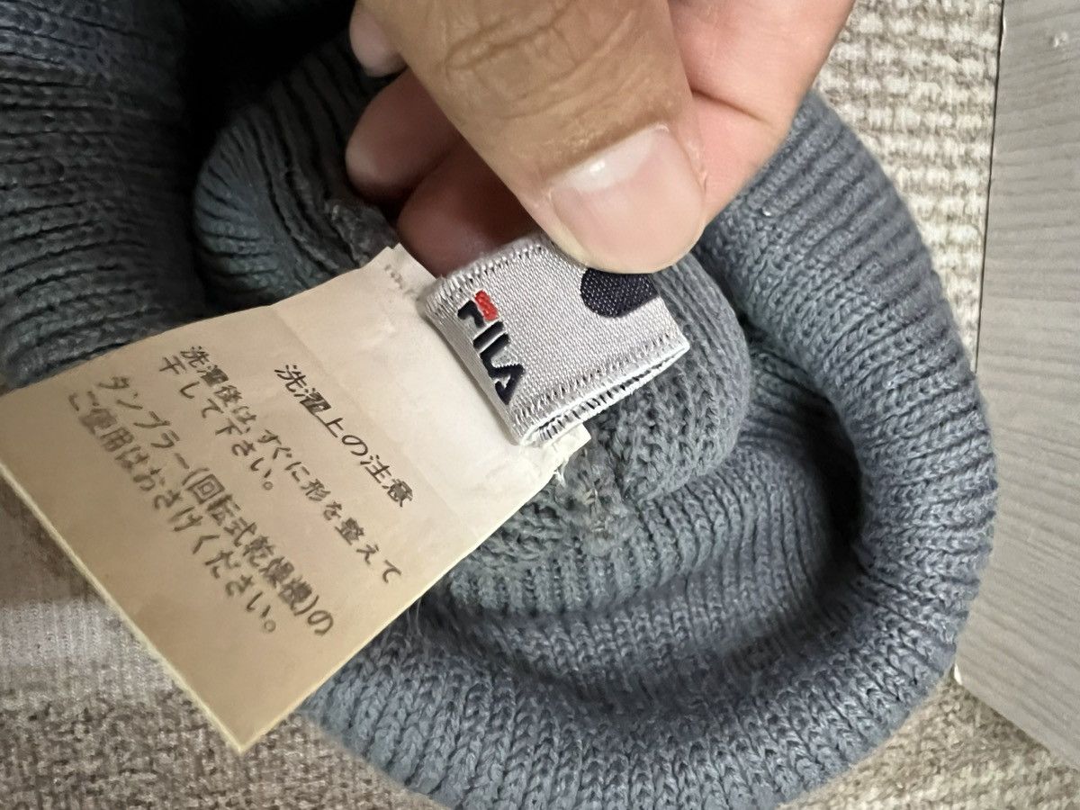 Fila Vintage Fila Spell Out Beanie Hats Size ONE SIZE - 6 Thumbnail