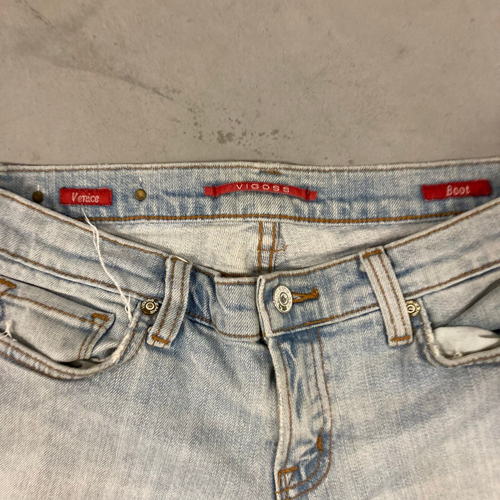 Vintage Y2K low rise vigoss bootcut Jeans 30x32 Size US 30 / EU 46 - 5 Thumbnail