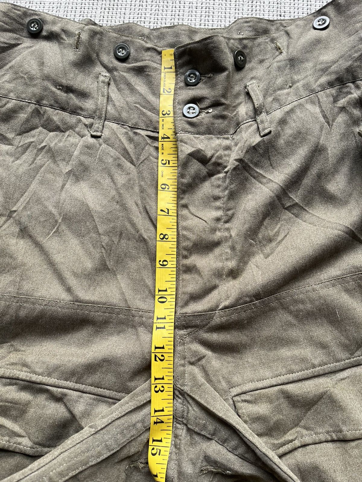 Vintage RARE 🔥 vintage Army pants double knee Czech military Size US 34 / EU 50 - 14 Thumbnail