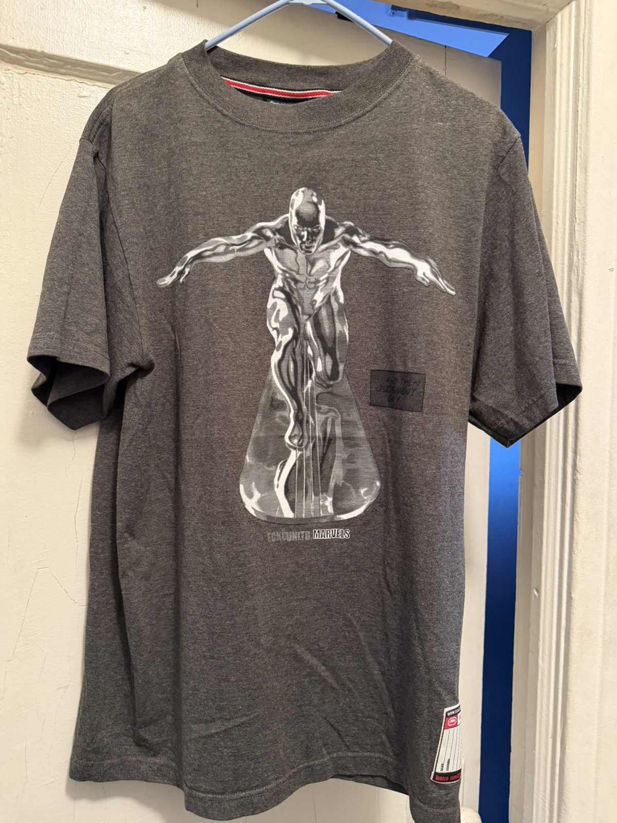 Ecko Unltd. Crazy y2k ecko unltd marvel silver surfer rare comic tee Size US M / EU 48-50 / 2 - 1 Thumbnail