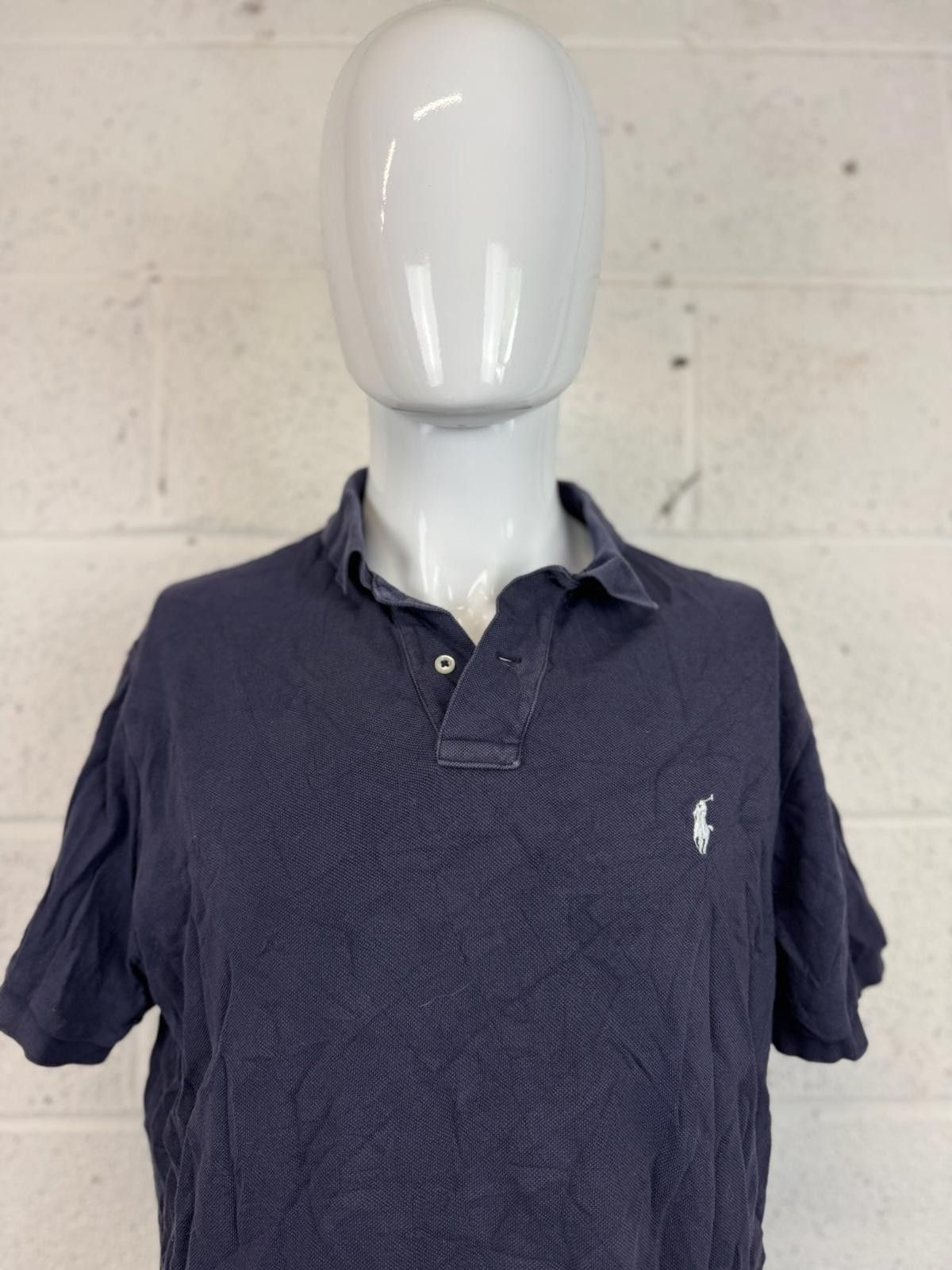 Polo Ralph Lauren Ralph Lauren Navy Classic Fit Polo Shirt Mens Size L Size US L / EU 52-54 / 3 - 3 Thumbnail