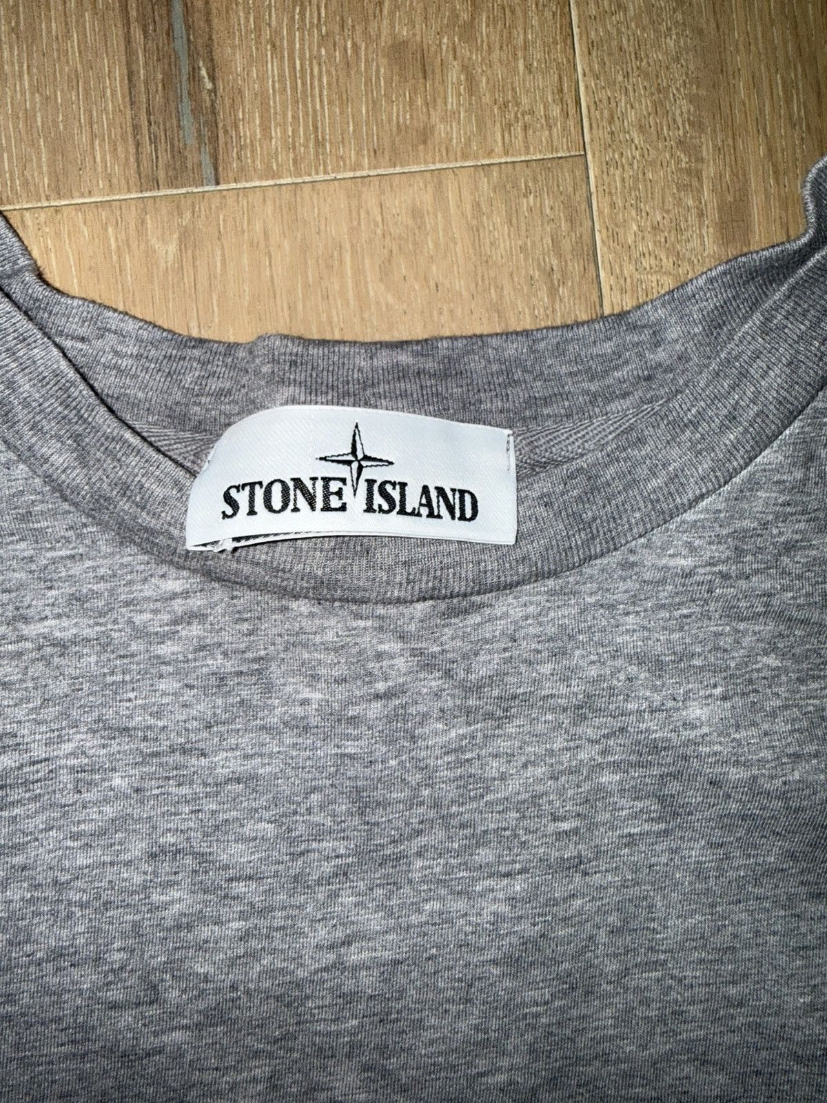 Stone Island Stone Island Grey T-Shirt Size US XL / EU 56 / 4 - 4 Thumbnail