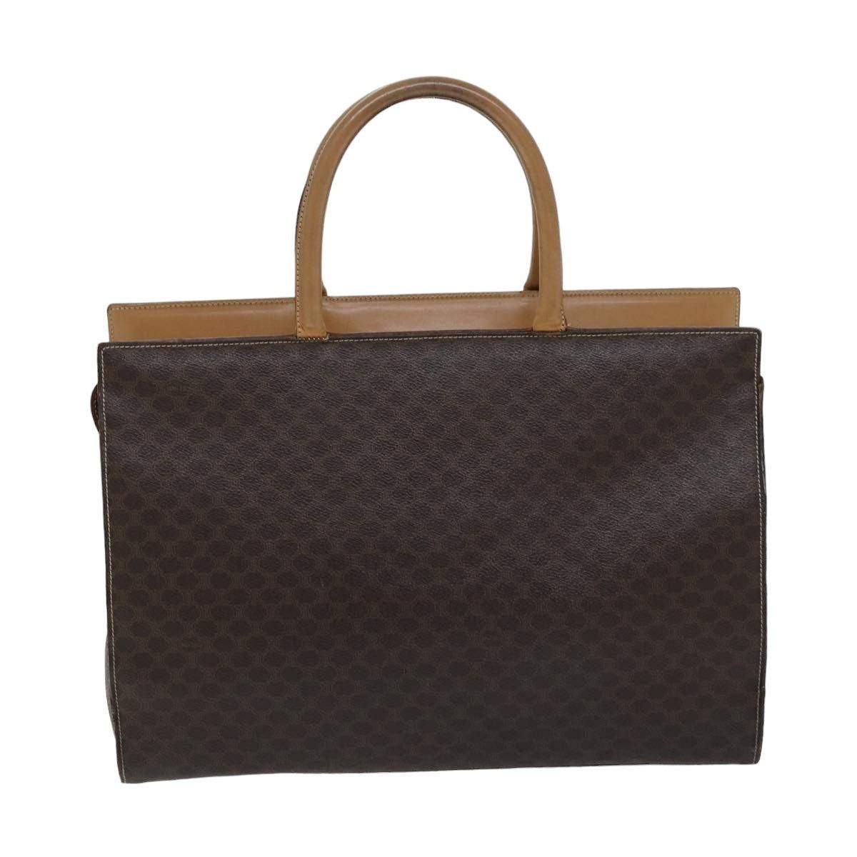 Celine CELINE Macadam Canvas Tote Bag Pvc Brown Size ONE SIZE - 5 Thumbnail