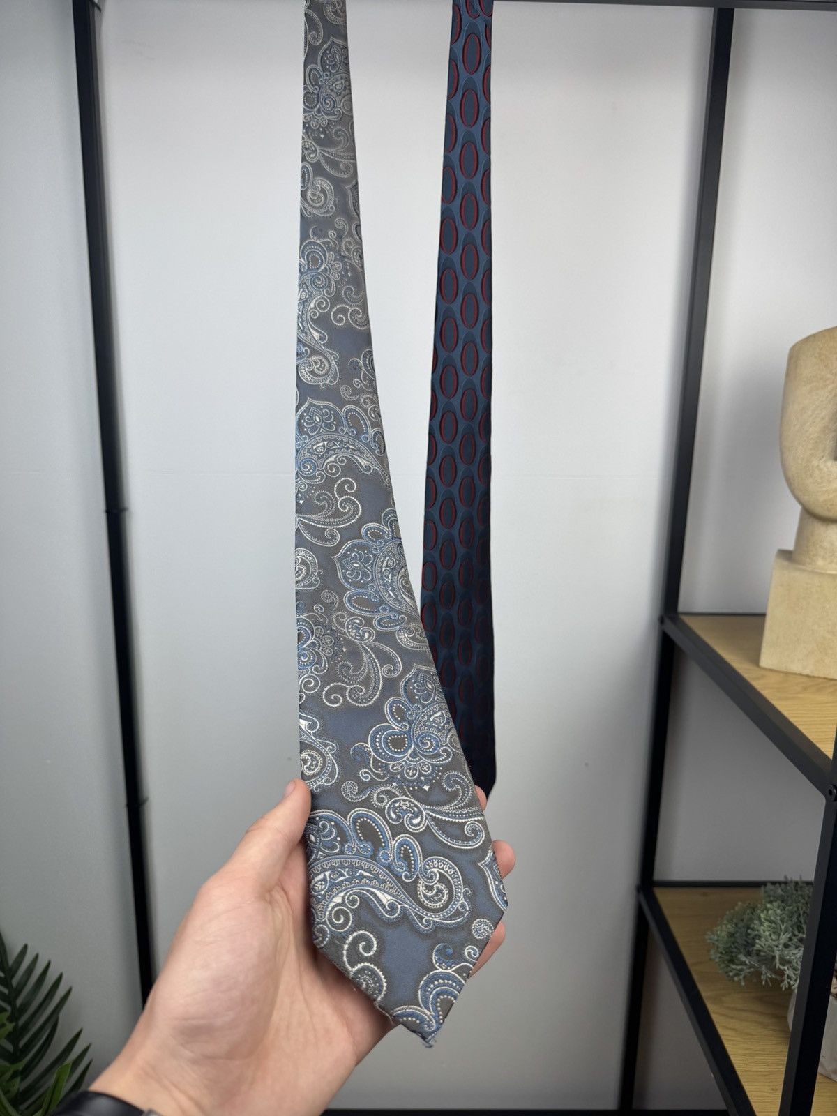 Pierre Balmain Authentic 2x Vintage Pierre Balmain Tie Size ONE SIZE - 2 Thumbnail