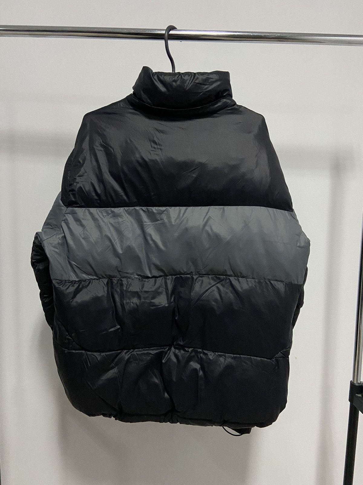 Emporio Armani × Vintage Emporio Armani puffer jacket zip vintage logo reflective Size US XL / EU 56 / 4 - 4 Thumbnail