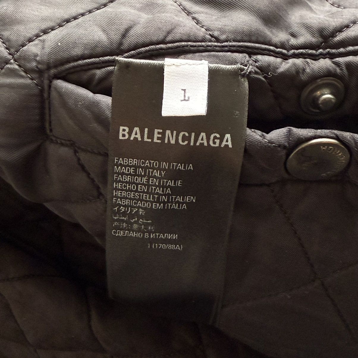 Balenciaga Balenciaga Destroyed Bomber Jacket Size US S / EU 44-46 / 1 - 6 Thumbnail