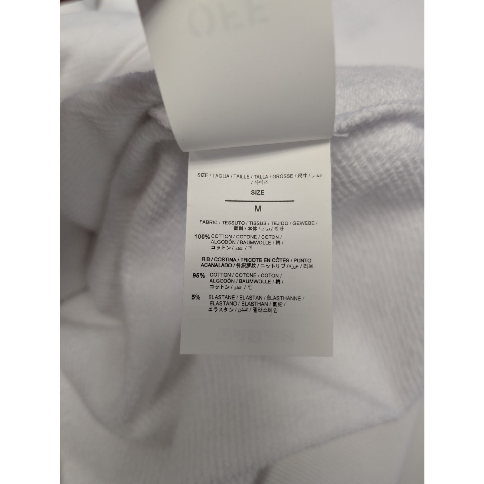 Off-White o1rshd1 Diag Skate Crewneck Sweatshirt in White / Black Size US M / EU 48-50 / 2 - 18 Thumbnail