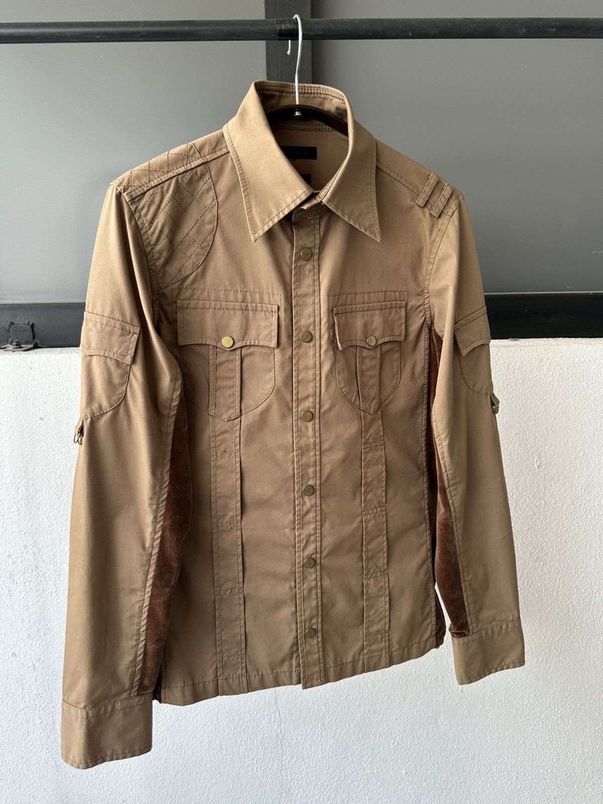 JUN MEN 00’s JLine by Junmen military style shirt Size US M / EU 48-50 / 2 - 12 Thumbnail