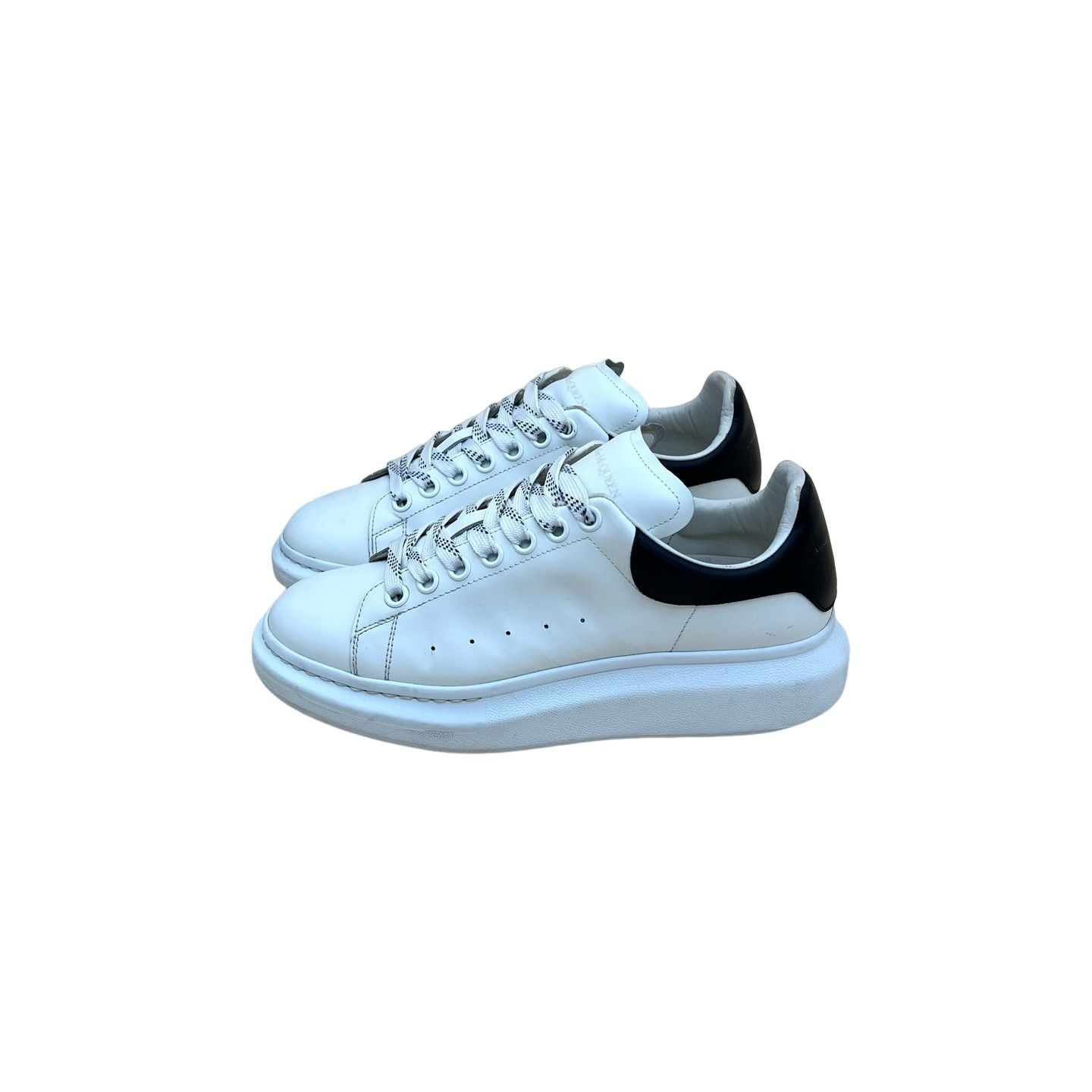 Alexander McQueen Alexander McQueen Oversized Leather Sneakers 41 Size US 8 / EU 41 - 1 Thumbnail