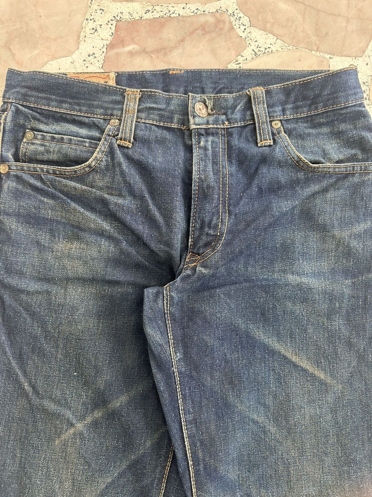 Japanese Brand Half Japan Denim Vintage Flare 90s Size US 28 / EU 44 - 4 Thumbnail