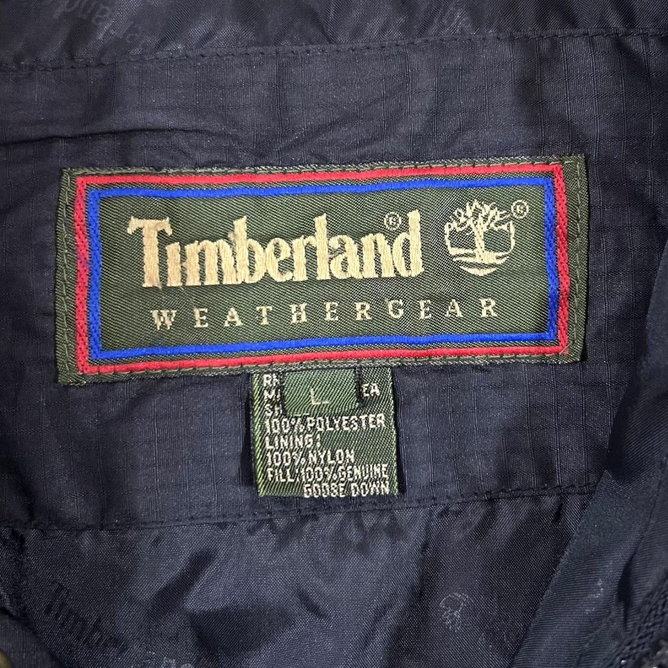 Timberland VINTAGE Timberland WEATHERGEAR Black Padded Goose Down Fill Puffer Jacket Large Size US L / EU 52-54 / 3 - 4 Thumbnail