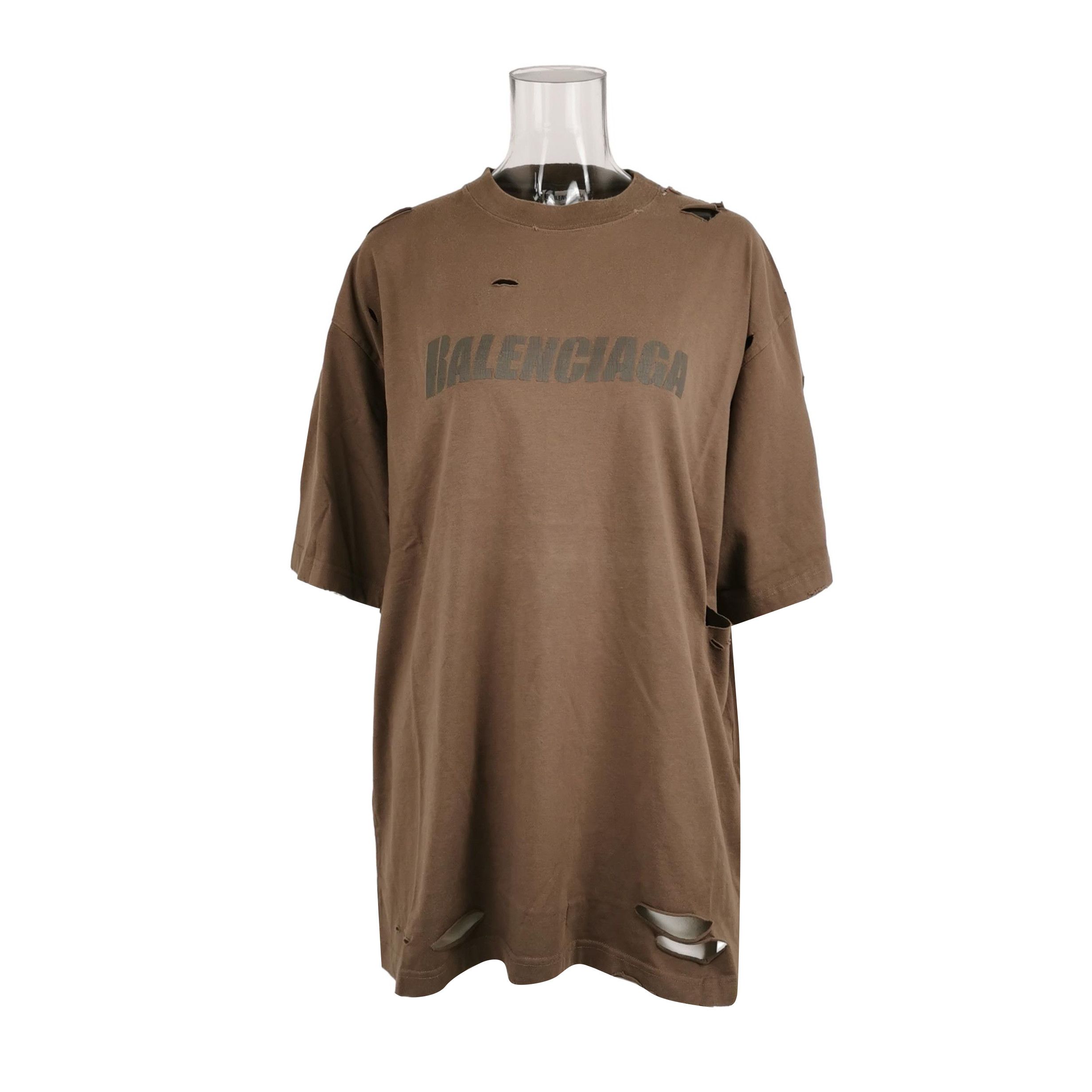 Balenciaga Balenciaga Women xs Short Sleeve Shirts Size XS / US 0-2 / IT 36-38 - 1 Thumbnail