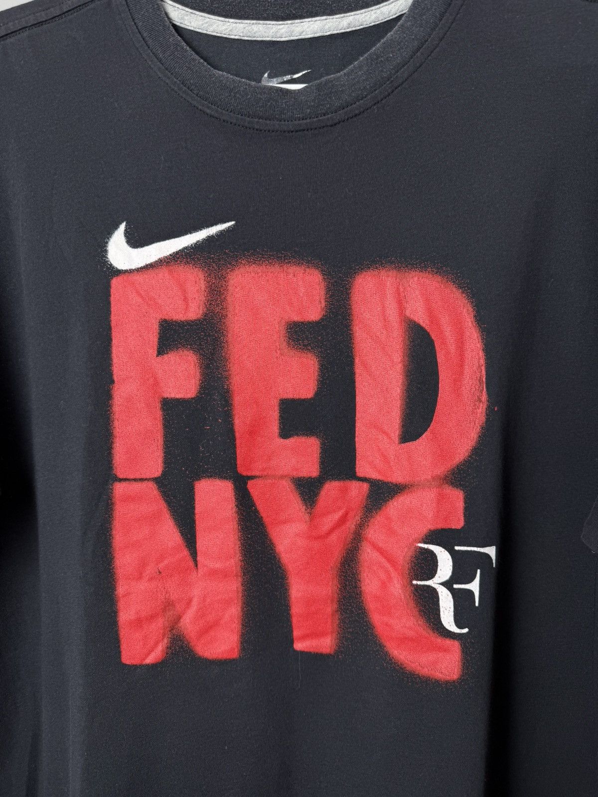 Nike Nike Roger Federer Vintage T Shirt Court Tennis Y2K Size US L / EU 52-54 / 3 - 2 Thumbnail