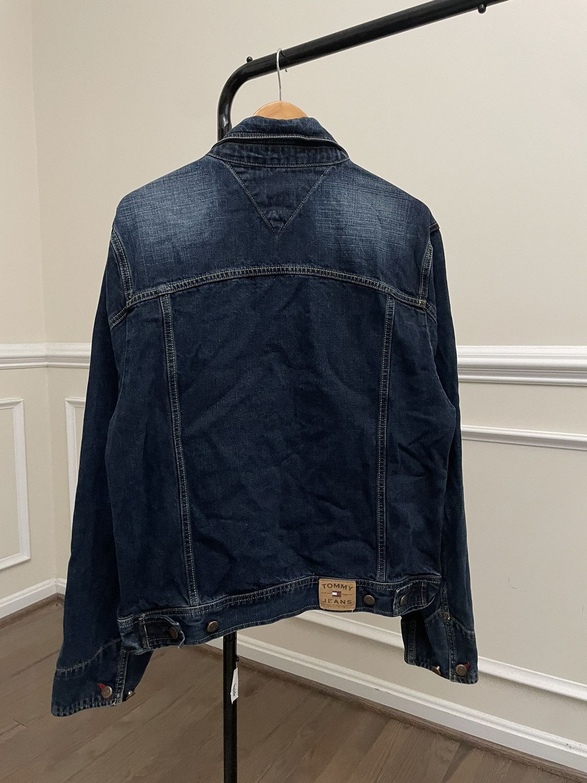 Wrangler Vintage Blue Denim Tommy Hilfiger Trucker Jacket Y2K Levis Size US M / EU 48-50 / 2 - 7 Thumbnail