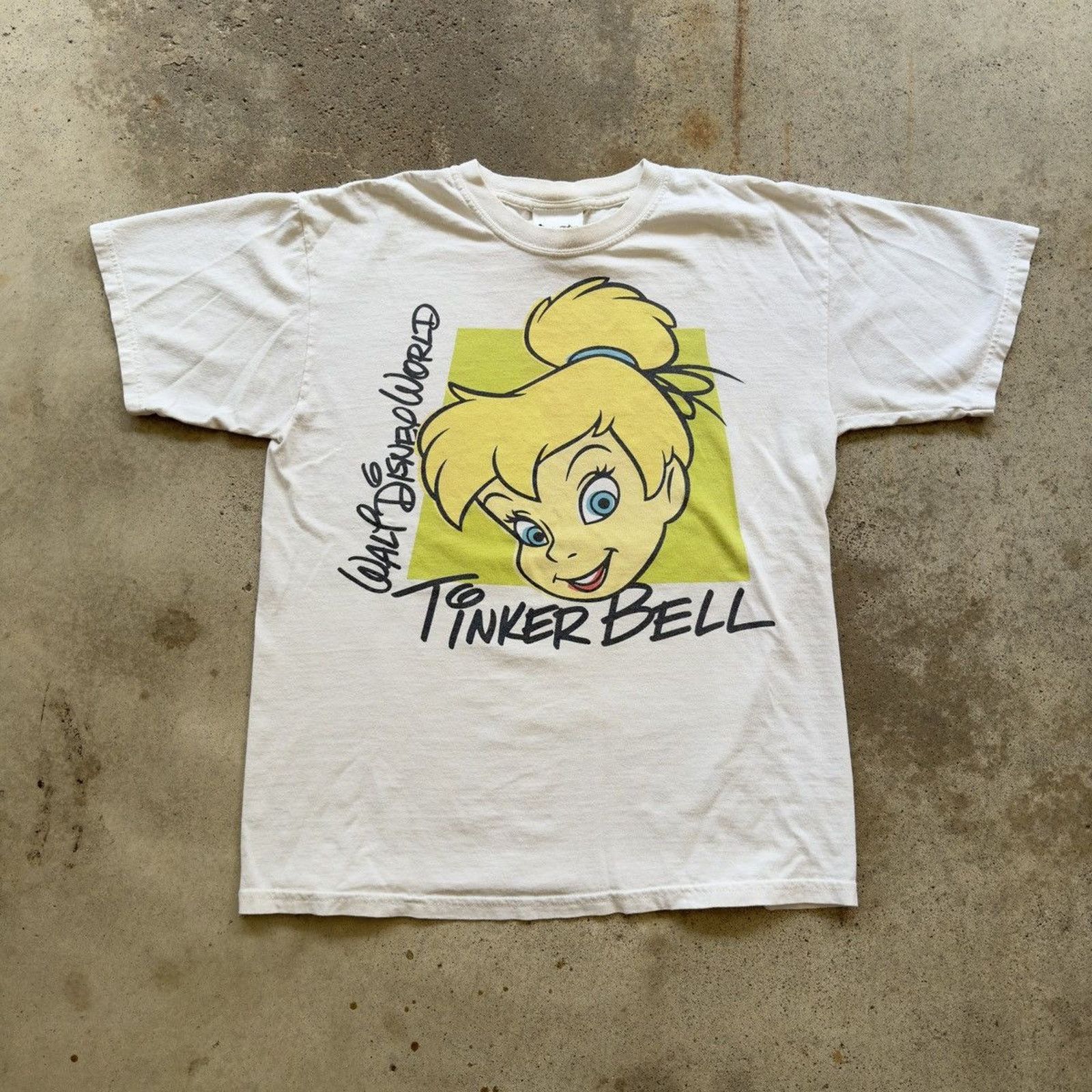 Disney × Streetwear × Vintage VINTAGE DISNEY TINKERBELL BIG PRINT 