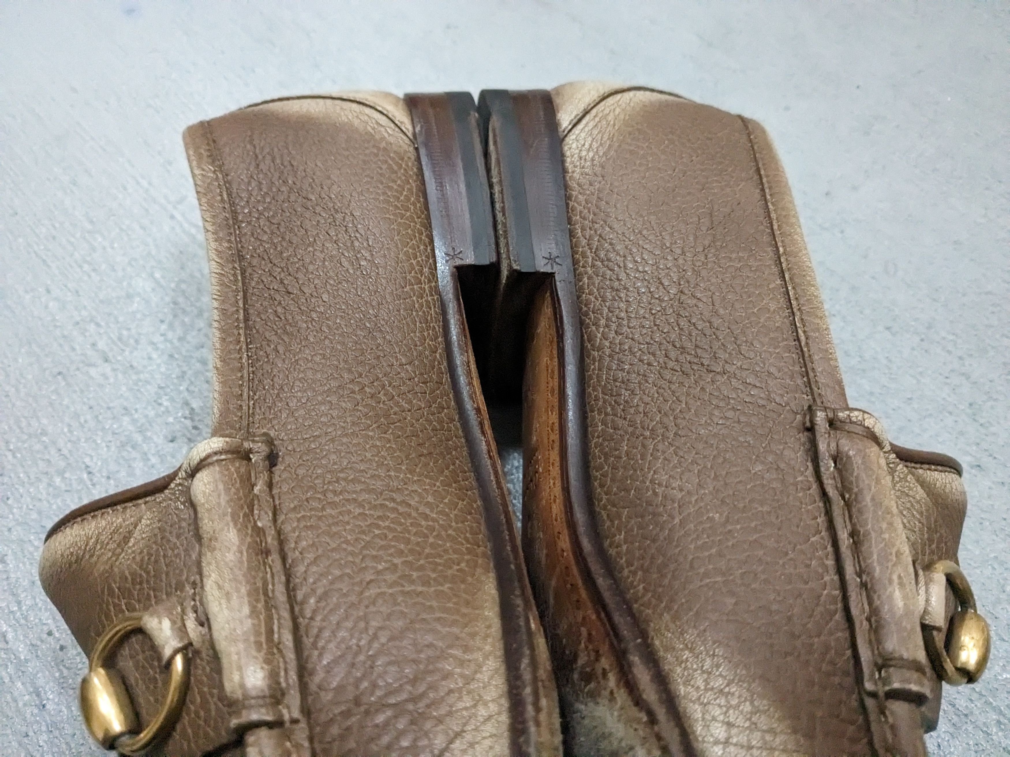 Gucci Gucci Horsebit Loafers Brown Leather Size 11 Italy Slip On Size US 11 / EU 44 - 11 Thumbnail