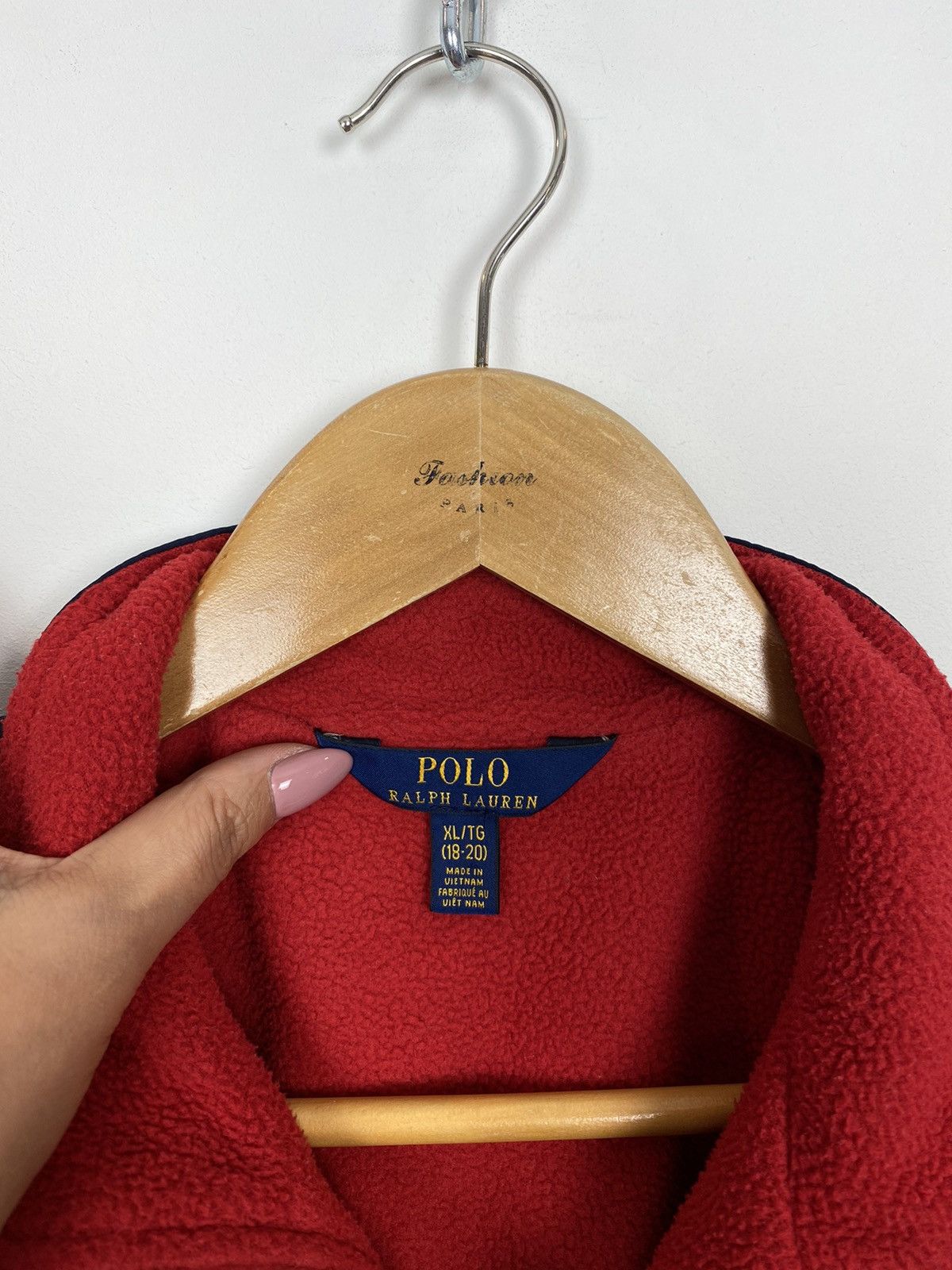 Polo Ralph Lauren Polo Ralph Lauren Full Zip Fleece Jacket Kids Boys Size XL Size US XXS / EU 40 - 5 Thumbnail
