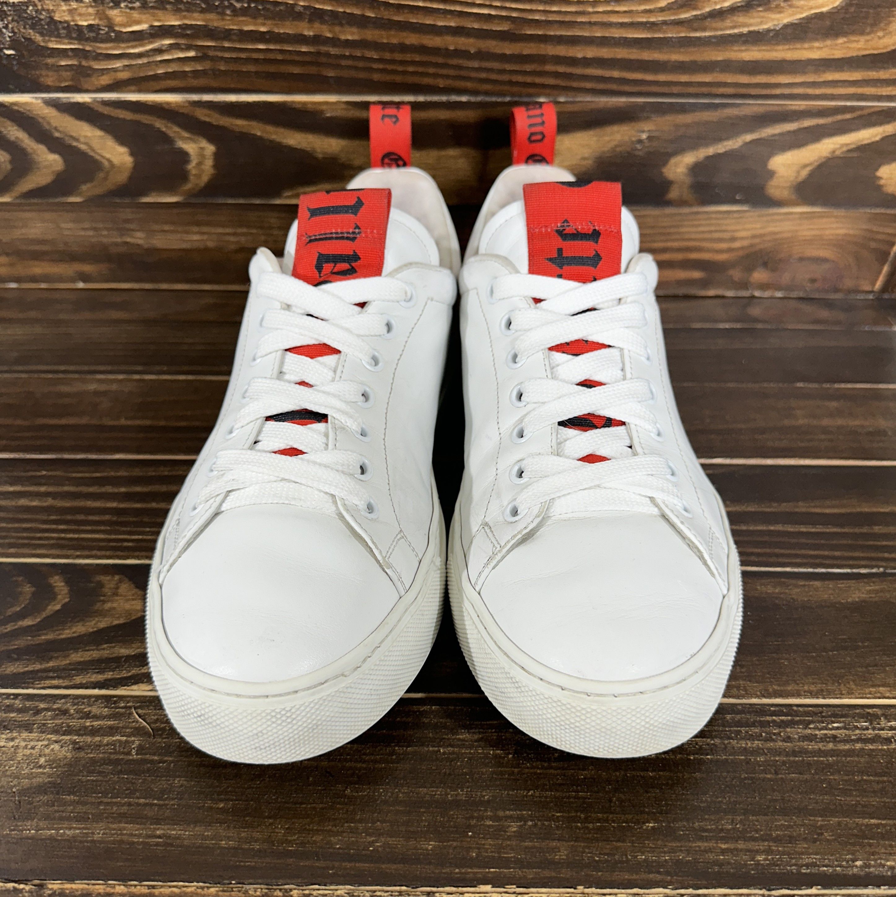 John Galliano John Galliano PARIS Made In Italy Leather Sneakers Luxury Size US 7 / EU 40 - 25 Thumbnail