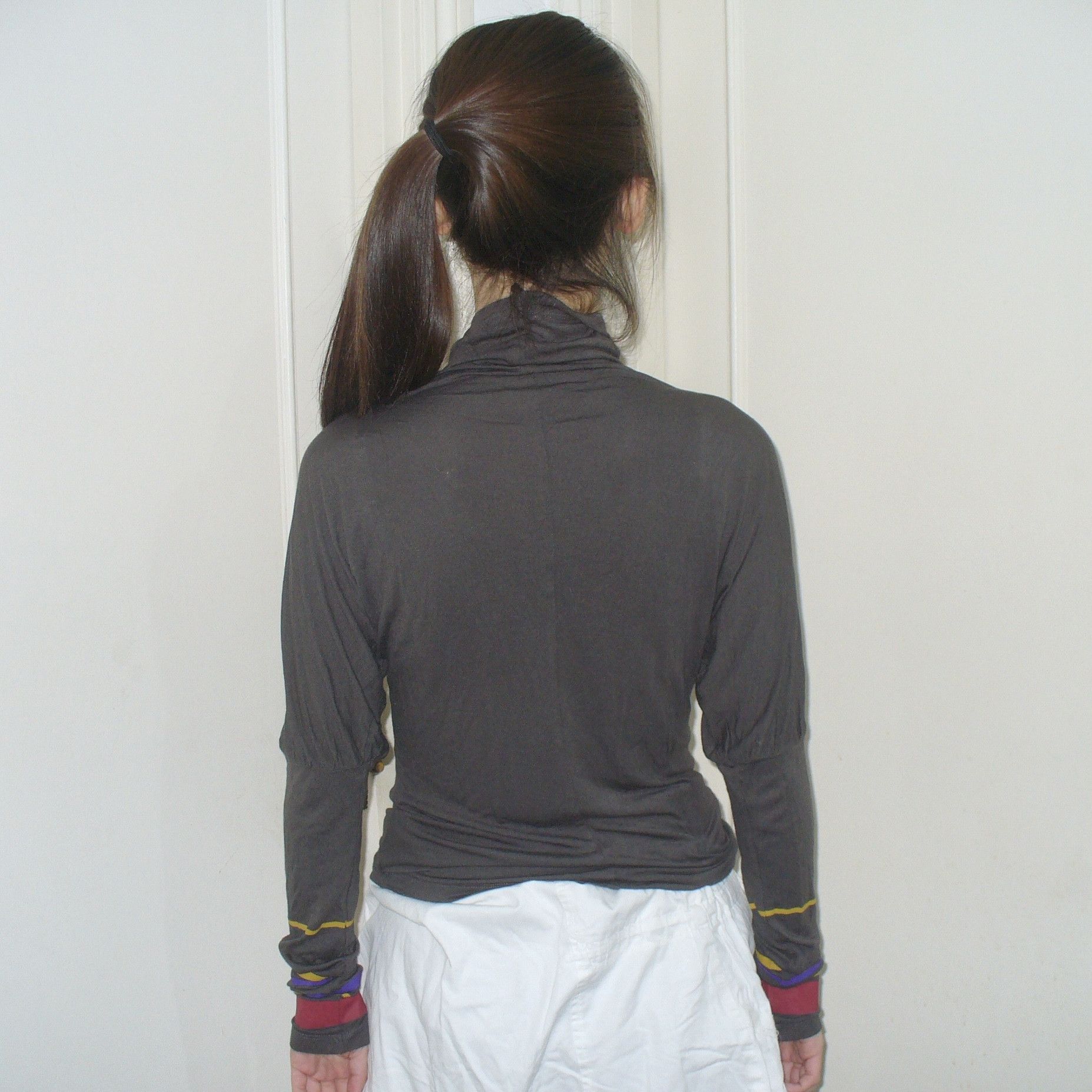 Cop Copine Cop Copine turtleneck top with details on the sleeves Size M / US 6-8 / IT 42-44 - 3 Thumbnail