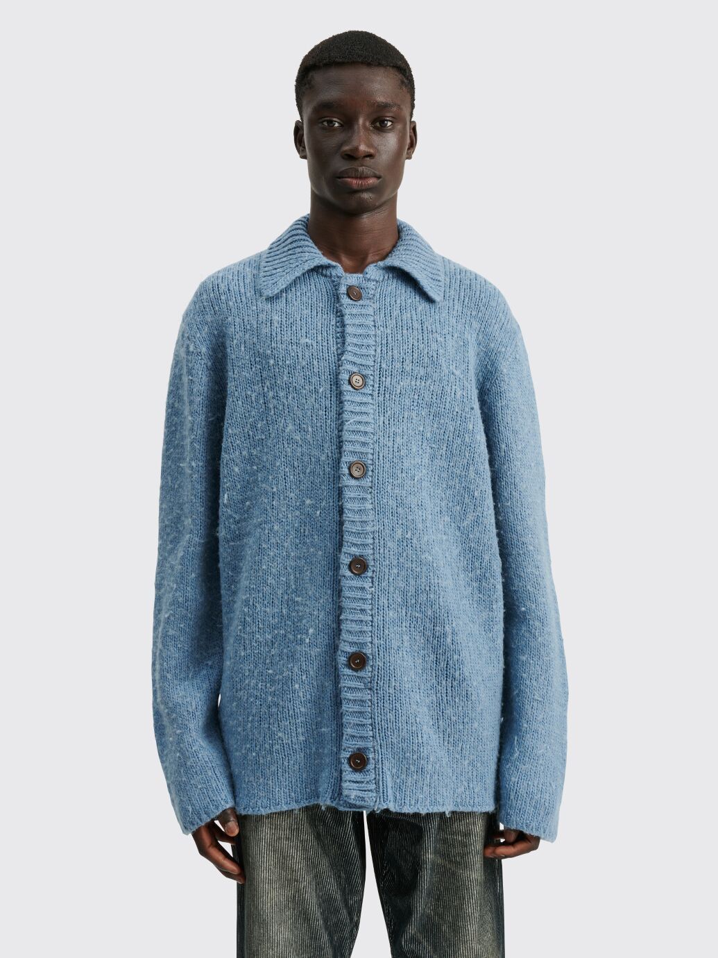 Our Legacy Our Legacy funky blue big cardigan | Grailed 