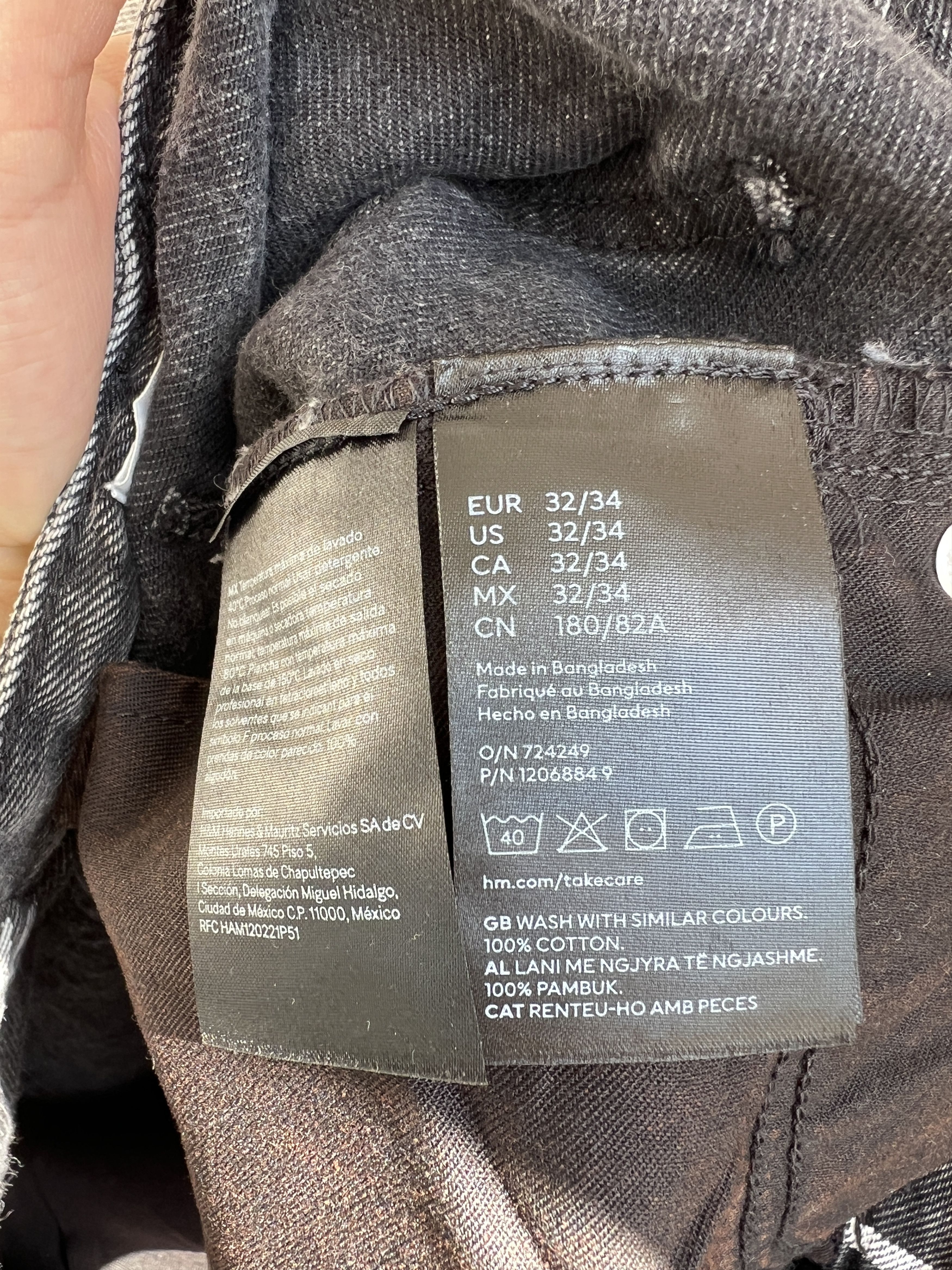 H&M × Jean-Michel Basquiat × Who Decides War H&M Jean Michel Basquiat Allover Printed Flared Denim Size US 32 / EU 48 - 6 Thumbnail