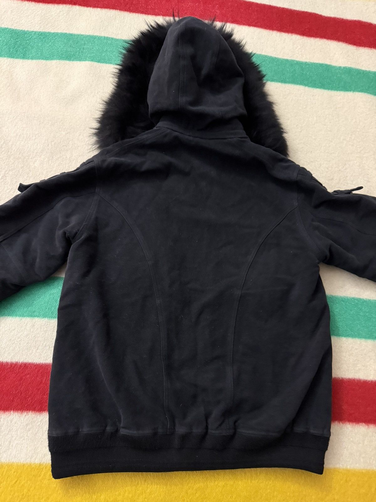 Balmain FW 2016 Balmain Military Raccoon Fur Trim Parka Size Large Size US L / EU 52-54 / 3 - 8 Thumbnail