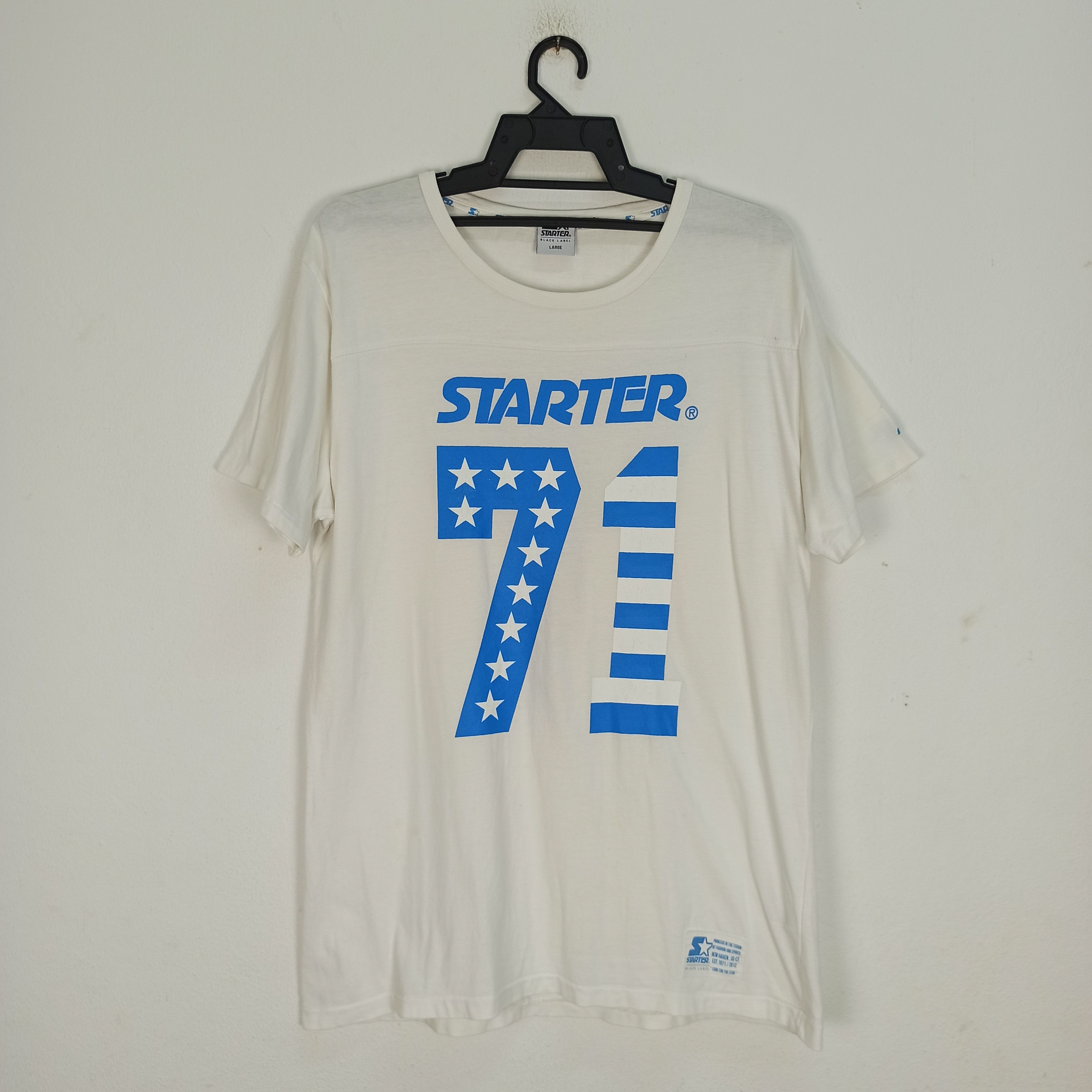 Starter Rare Starter 71 Big Logo Tshirt Size US L / EU 52-54 / 3 - 1 Thumbnail