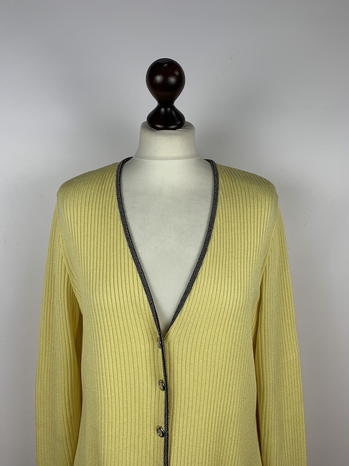 Escada Vintage Escada by Margaretha Ley Knit Heavyweight Cardigan Size S / US 4 / IT 40 - 2 Thumbnail