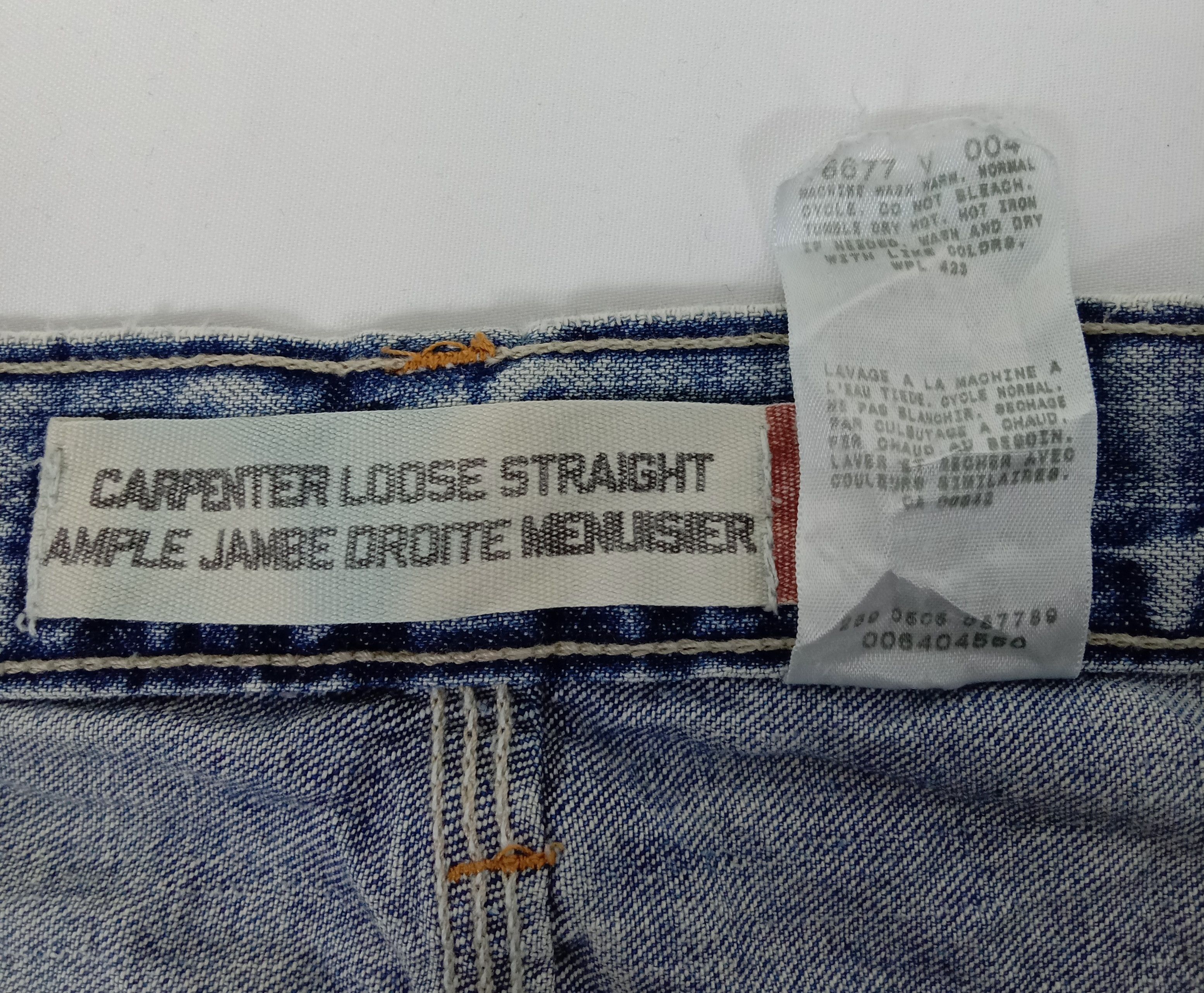 Levi's Vintage Levi's Carpenter Earth Tone Loose Straight Jeans Size US 32 / EU 48 - 15 Thumbnail