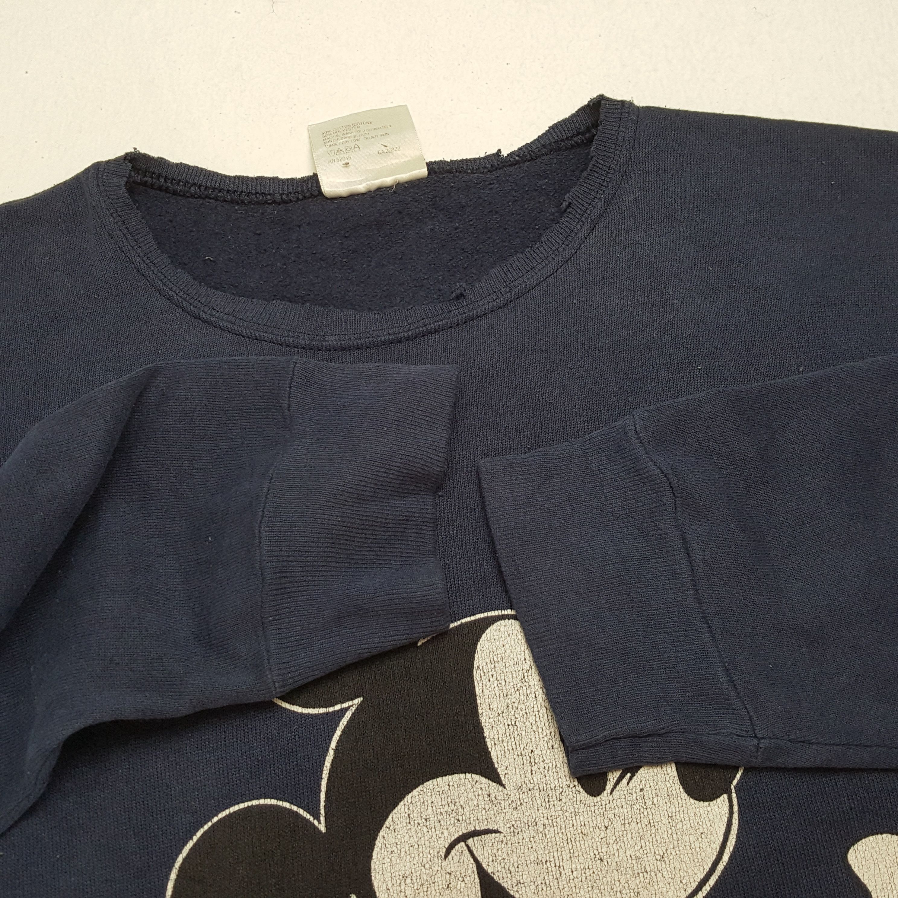 Disney × Mickey Mouse × Vintage Vintage 90's MICKEY MOUSE DISNEY Promo Sweatshirts Size US L / EU 52-54 / 3 - 9 Thumbnail