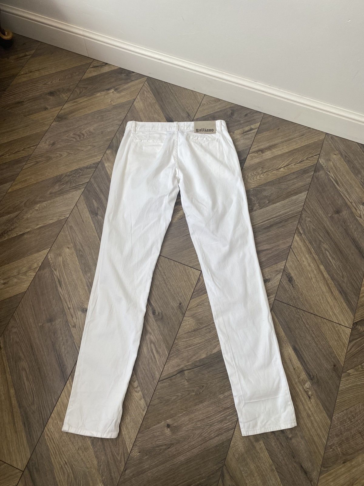 John Galliano Vintage John Galliano women’s white pants Size 28" / US 6 / IT 42 - 9 Thumbnail