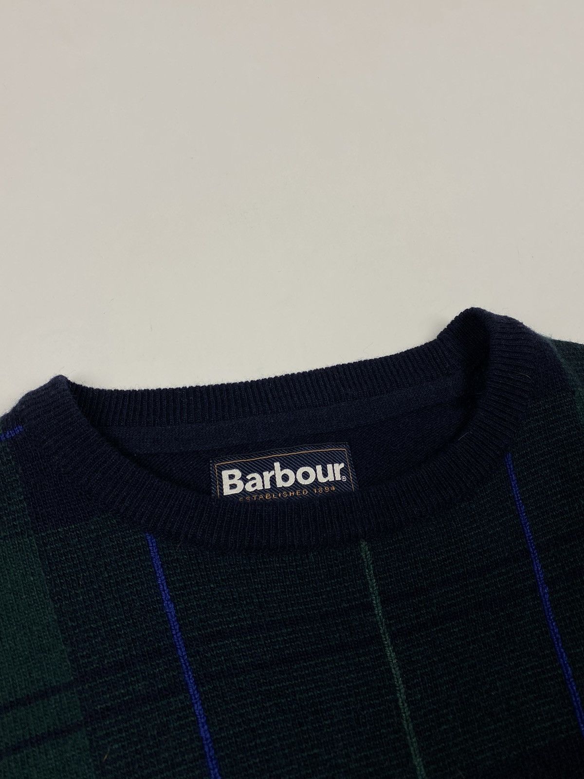 Barbour Barbour Coldwater Crew Neck Wool Sweater Size US S / EU 44-46 / 1 - 5 Thumbnail